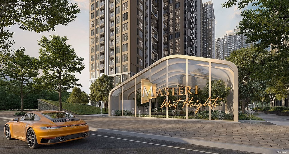 Selling 47m2 1-bedroom apartment priced from 4.6 billion at Masteri West Heights project***