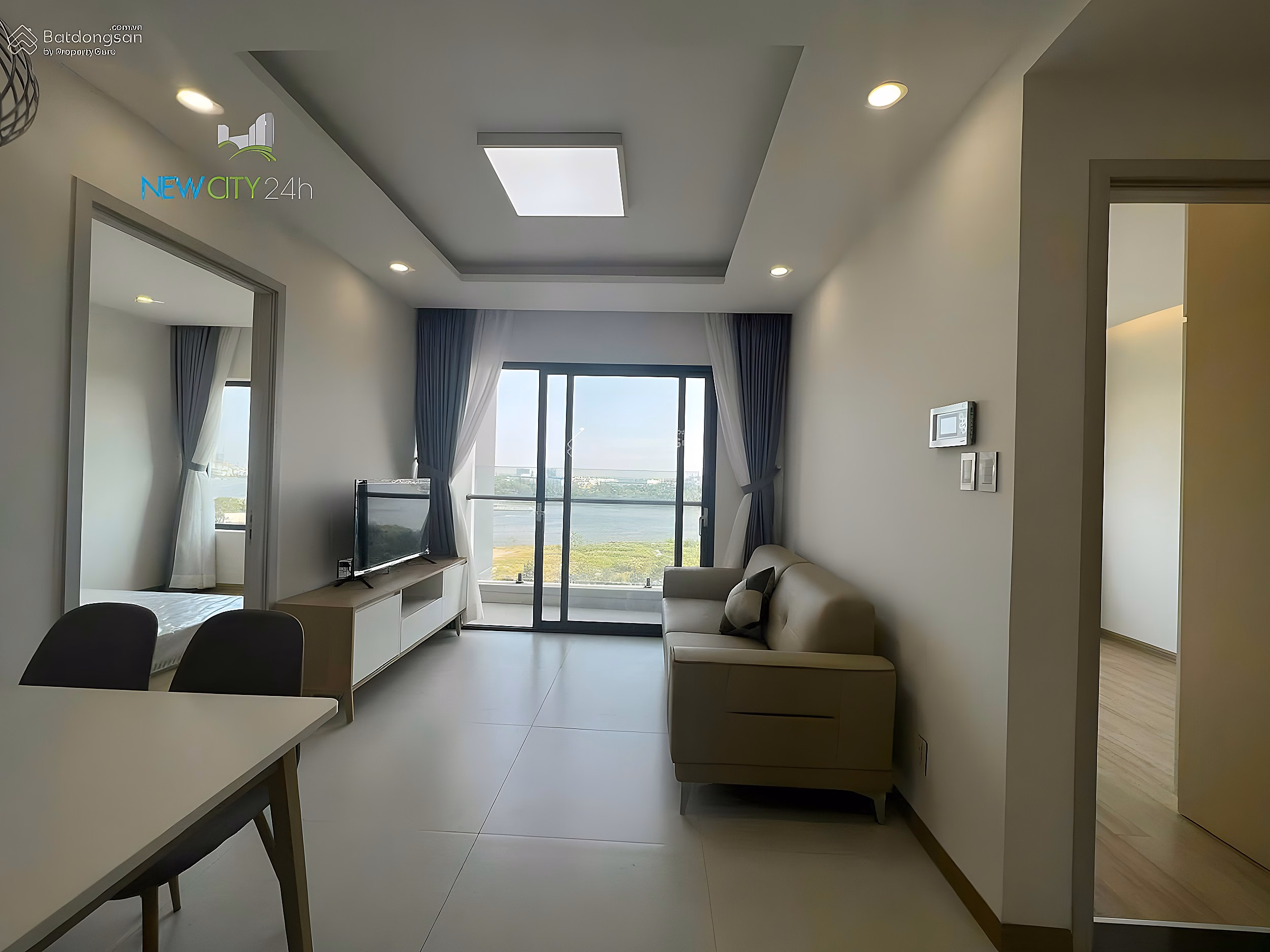 New City Thu Thiem 2 bedrooms, 2 bathrooms, good price, direct river view
