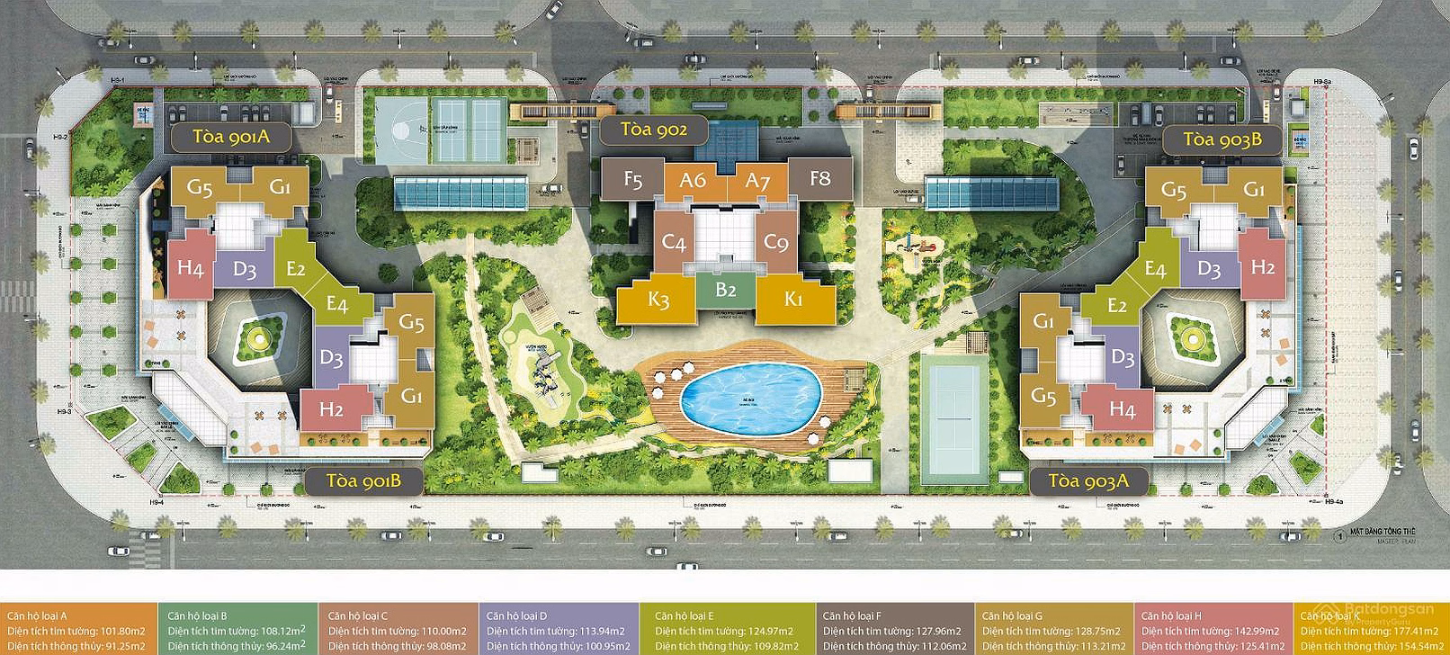 Selling apartment H9 - CT1 Starlake, good price 18 billion, 113m2, Bac Tu Liem, Hanoi