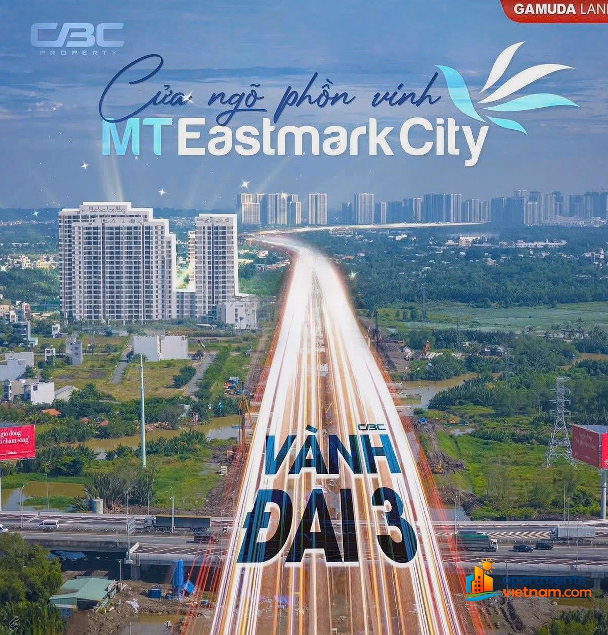 Apartment for sale in MT Eastmark City, Ring Road 3, City. HCM - 3.1 billion / 65m2 pink book notarized immediately