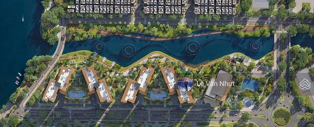 3-bedroom apartment facing musical fountain - Tower A2 95.6m2 - Masteri Park Place CT5 only 13,123 billion - Expansion 2 years