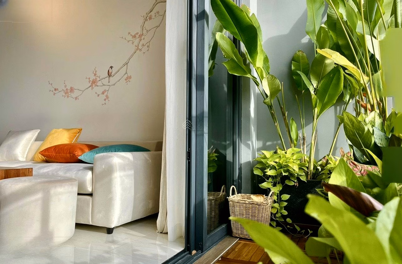 One Verandah luxury apartment for sale, 2 bedrooms, high floor, city view, 7.7 billion, right on Diamond Island, District 2