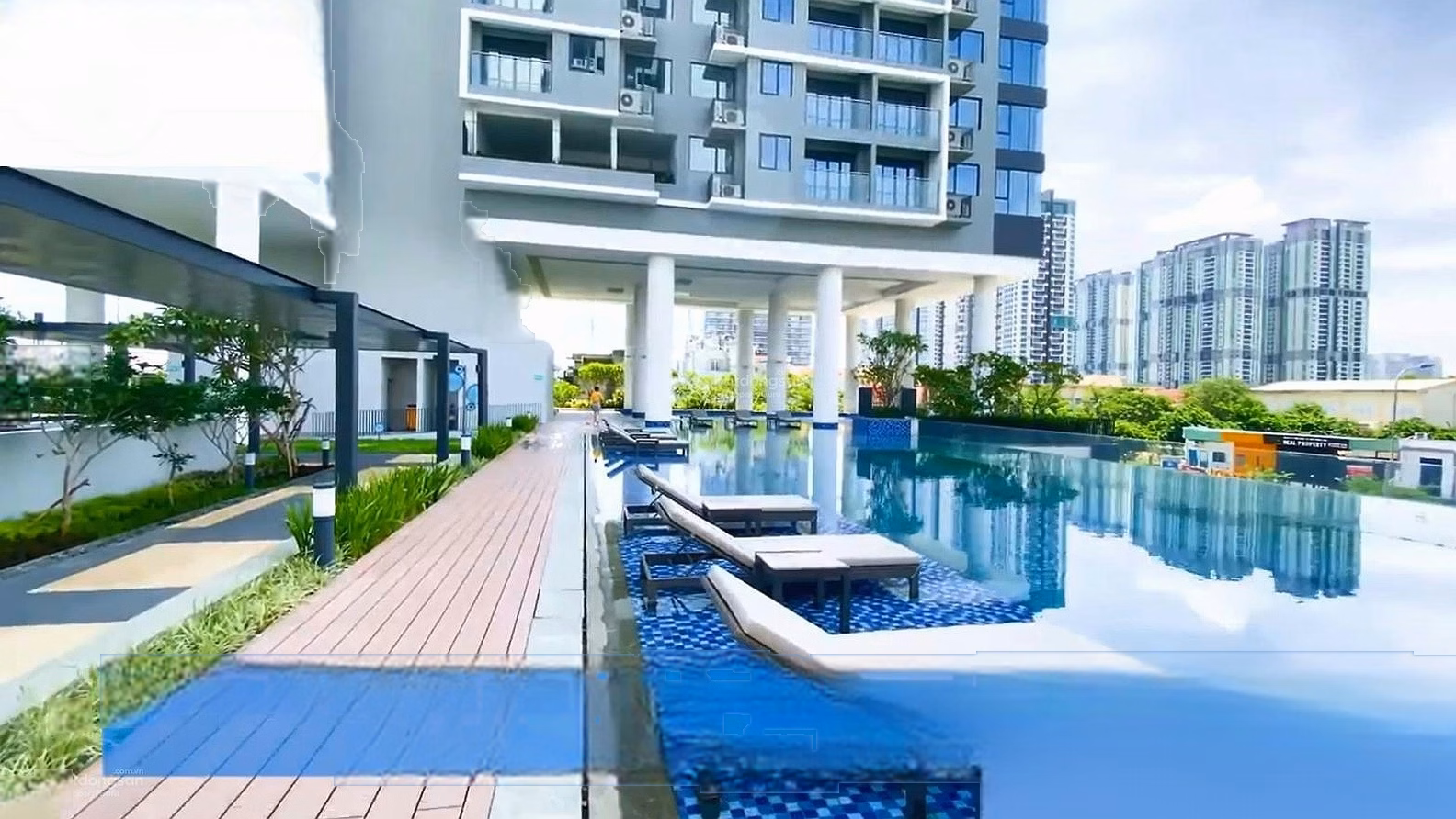 One Verandah luxury apartment for sale, 2 bedrooms, high floor, city view, 7.7 billion, right on Diamond Island, District 2