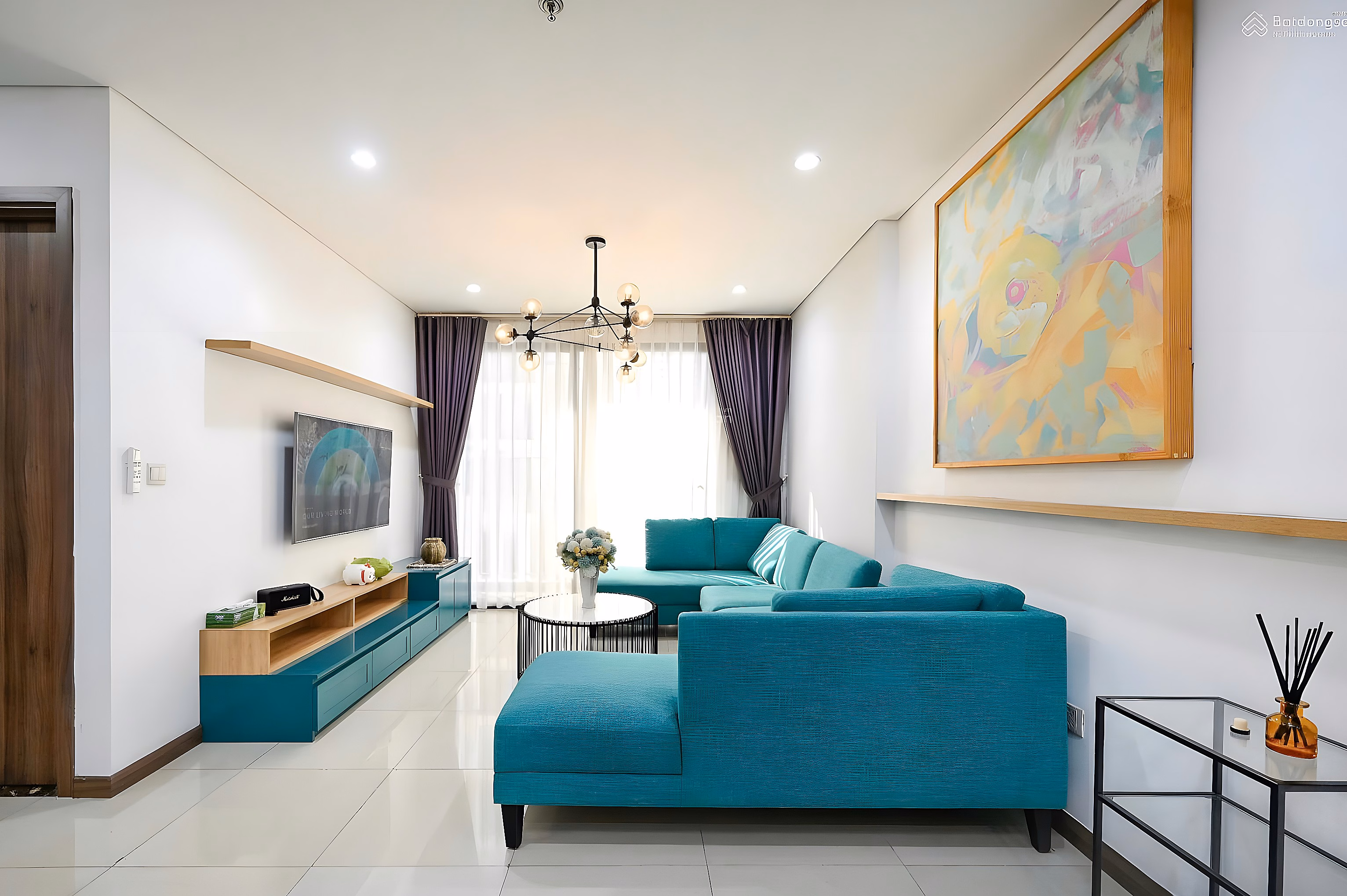 Apartment for rent with 3 bedrooms, 2 bathrooms, 108m2 plus 20m2 garden at HaDo Centrosa Garden, 30 million, District 10, HCM