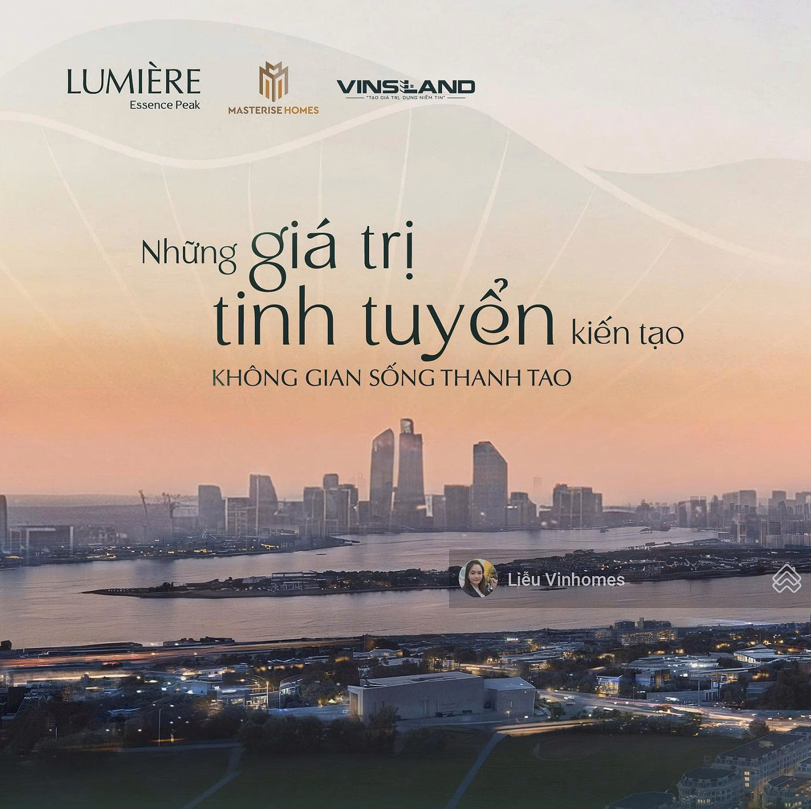 Miss 2N + 1 Peak 2 axis 06, area 87m2, direct view of Thien Nga lake, original price without floor difference, super beautiful