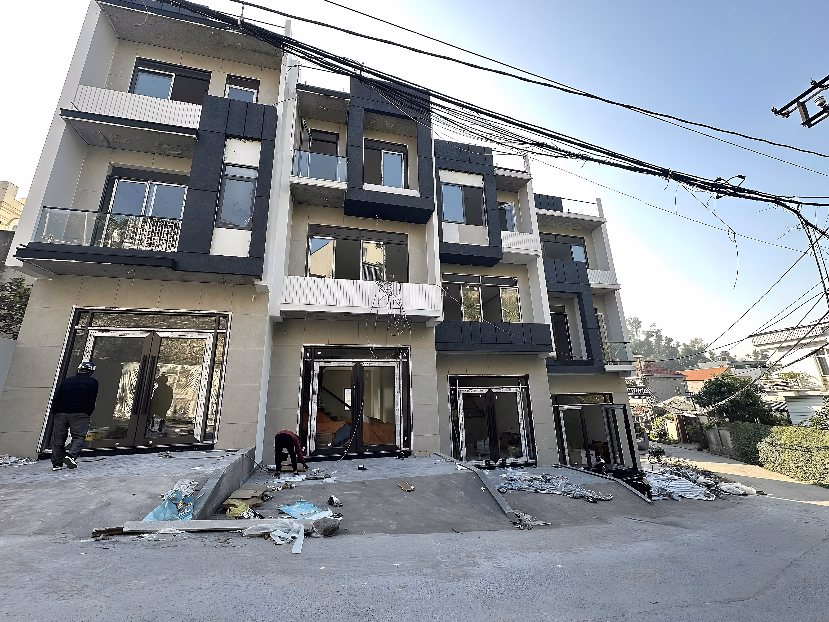 Beautiful 3-storey house for sale with car parking at the door - Located right near Lideco phase 2 - Ha Lam