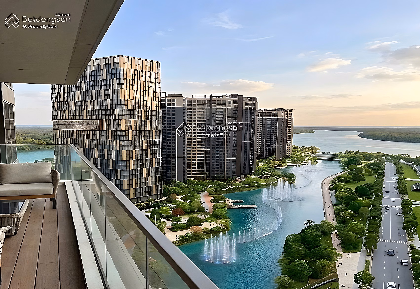 Hunt for the super 4 bedroom apartment number 05, building A, direct view of water music at Masteri Cosmo - Contact 0937 984 ***