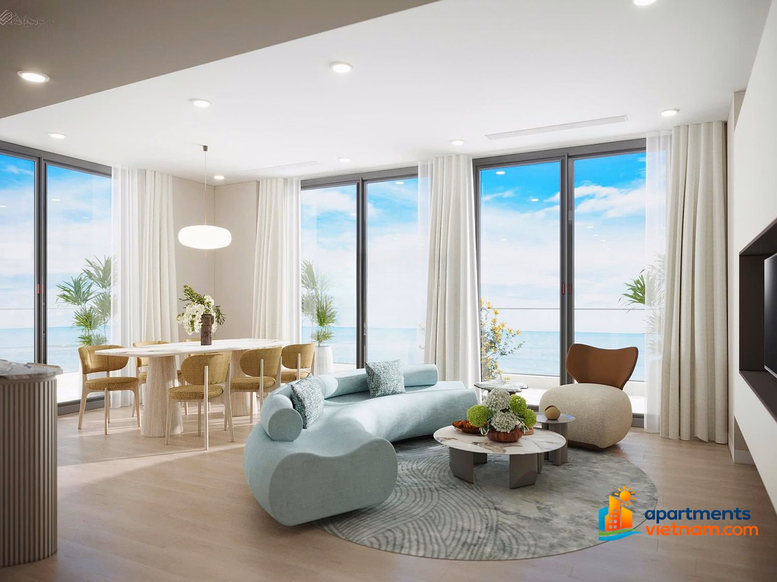 Apartment with long sea view. Welcoming Apec 2027 in Phu Quoc