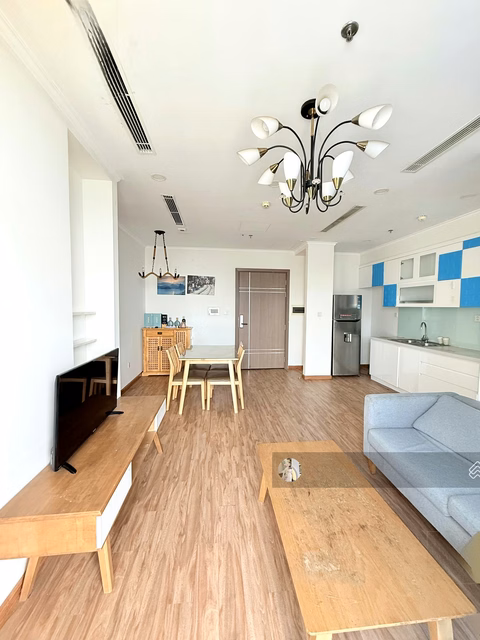 The rental price for a fully furnished 2-bedroom apartment with car slot at Vinhomes Gardenia is only 16 million. Contact 0974 999 ***