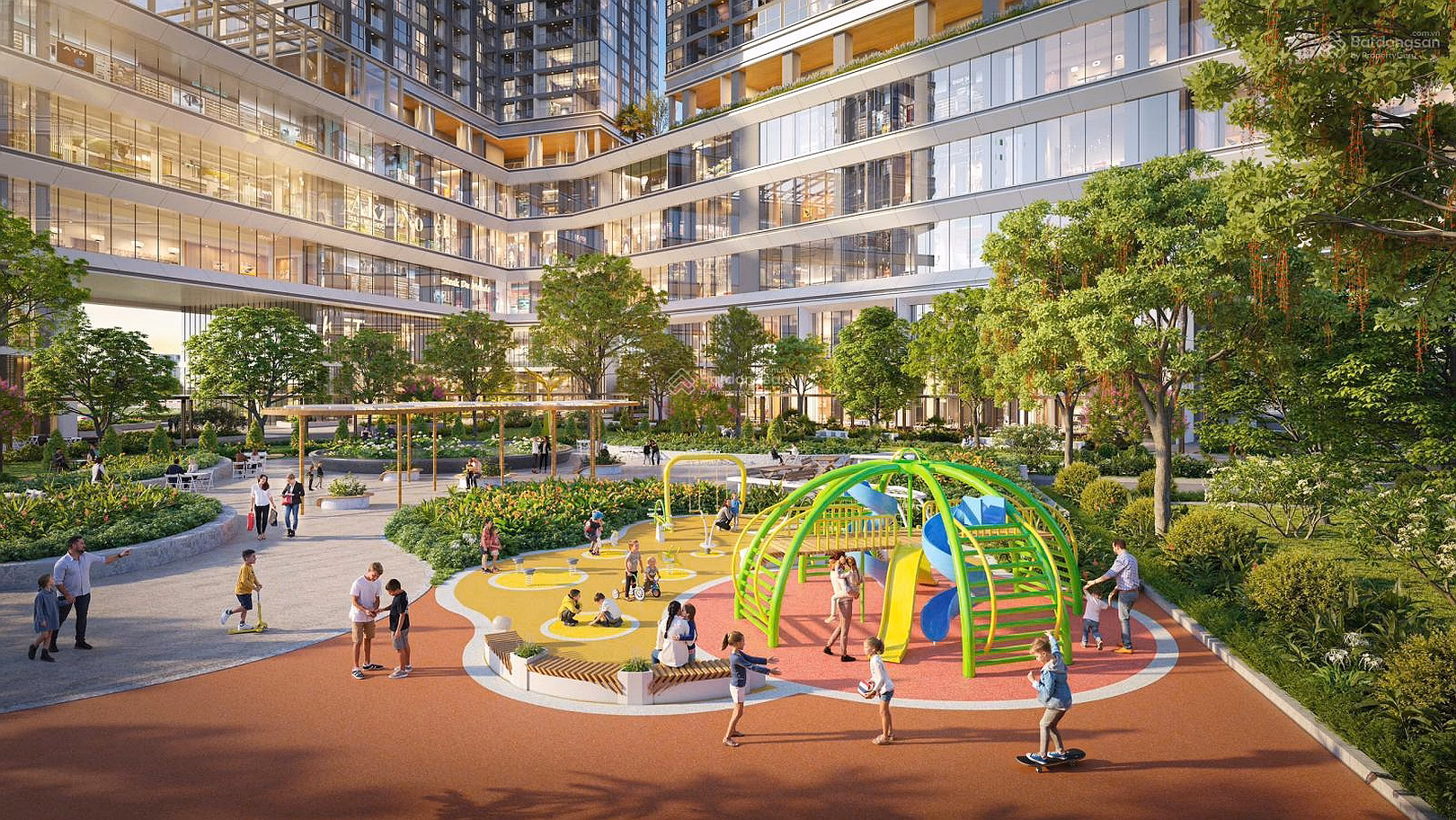 3-BEDROOM LUXURY APARTMENT 99.3M2 PRICE 14 BILLION WITH DOZENS OF INDOOR AND OUTDOOR FACILITIES EXCLUSIVE RESIDENTS