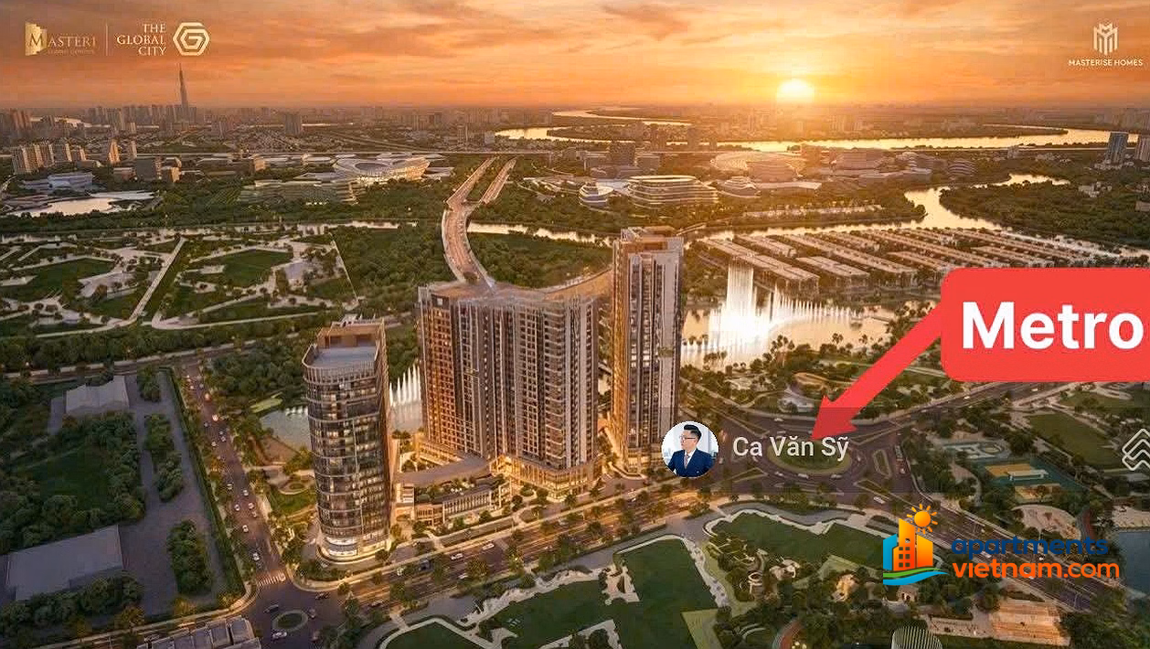 Don't miss out! Branded apartment SG - The Global City (Masteri CT3) Grade A real estate - Own now 0902 999 ***