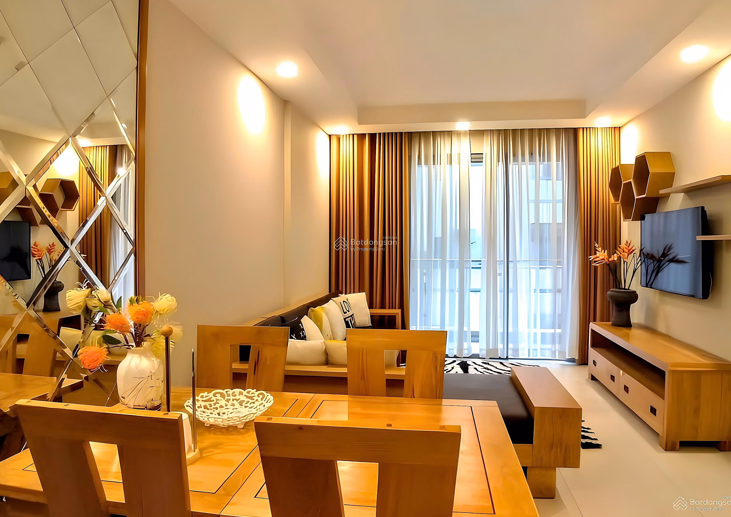Loss-cutting corner apartment on Le Quang Dinh 50m² 2 bedrooms SHR/full NT luxury loan support 80%/rent 15 million, ready to live