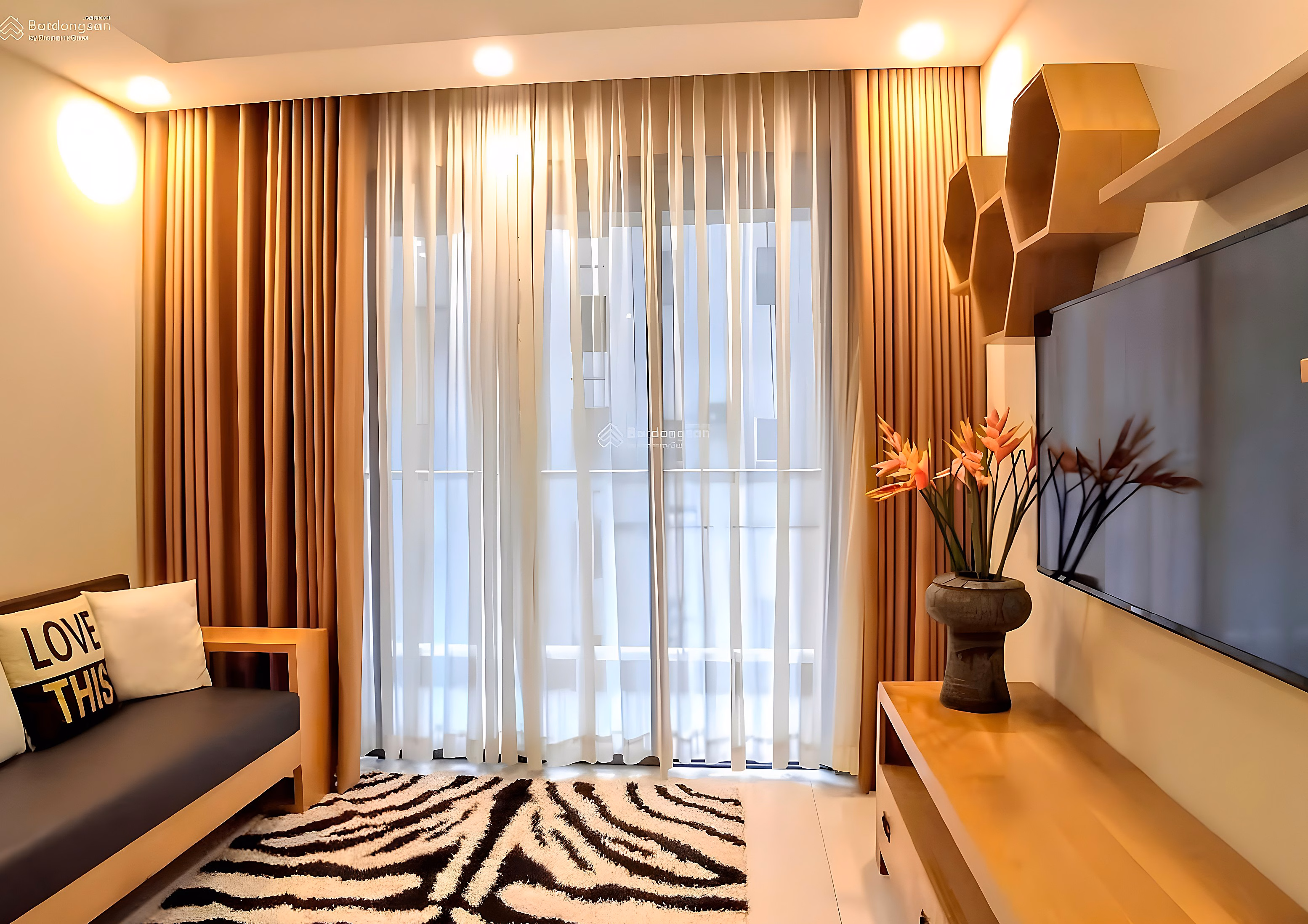 Loss-cutting corner apartment on Le Quang Dinh 50m² 2 bedrooms SHR/full NT luxury loan support 80%/rent 15 million, ready to live