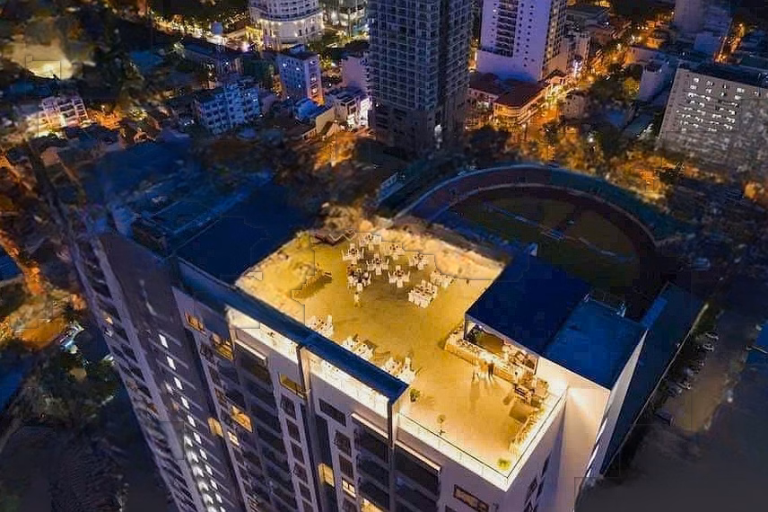 Luxury apartment right next to the sea - Golden location - Only 4 billion - Has red book - Extremely good cash flow exploitation