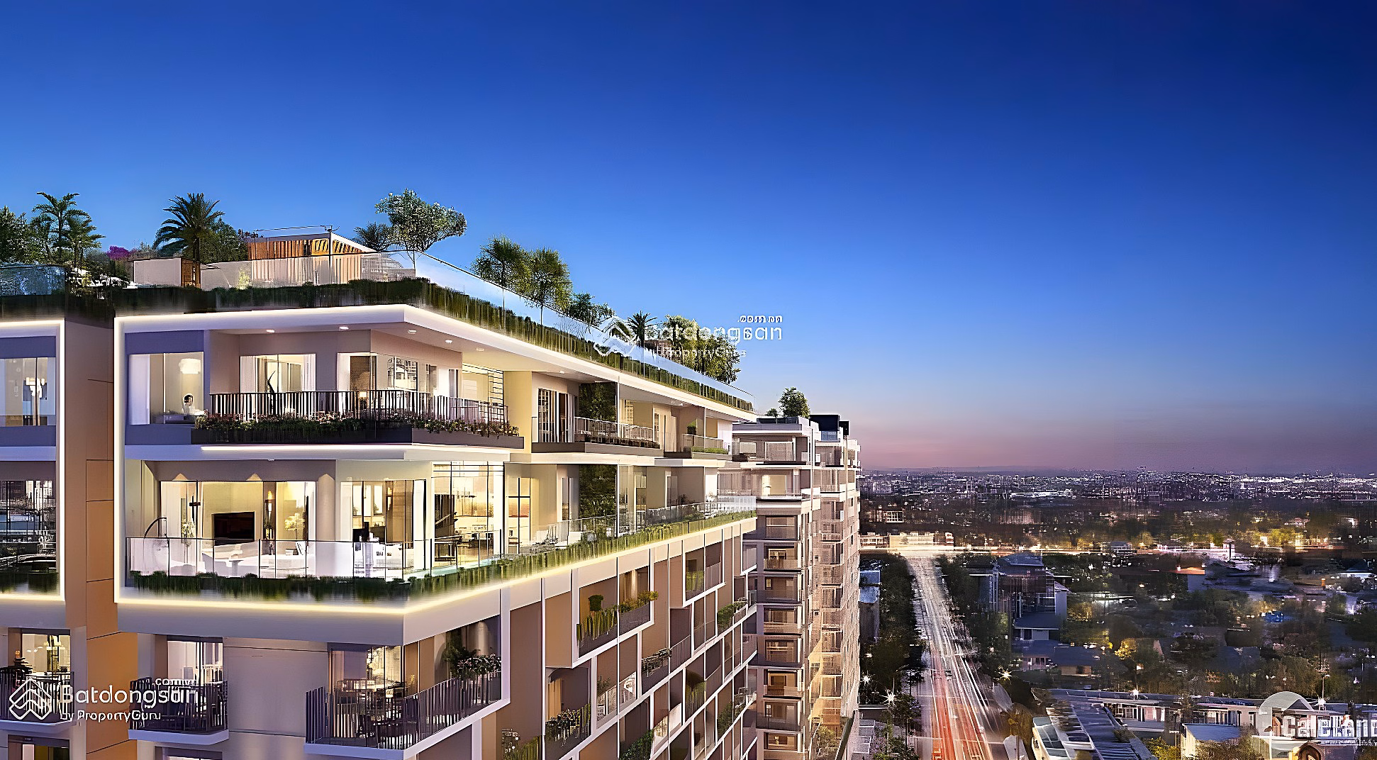 Penthouse Duplex Fiato Uptown for sale, 3 bedrooms, area 160m2 - Contact immediately, CDT: 0776 943 ***