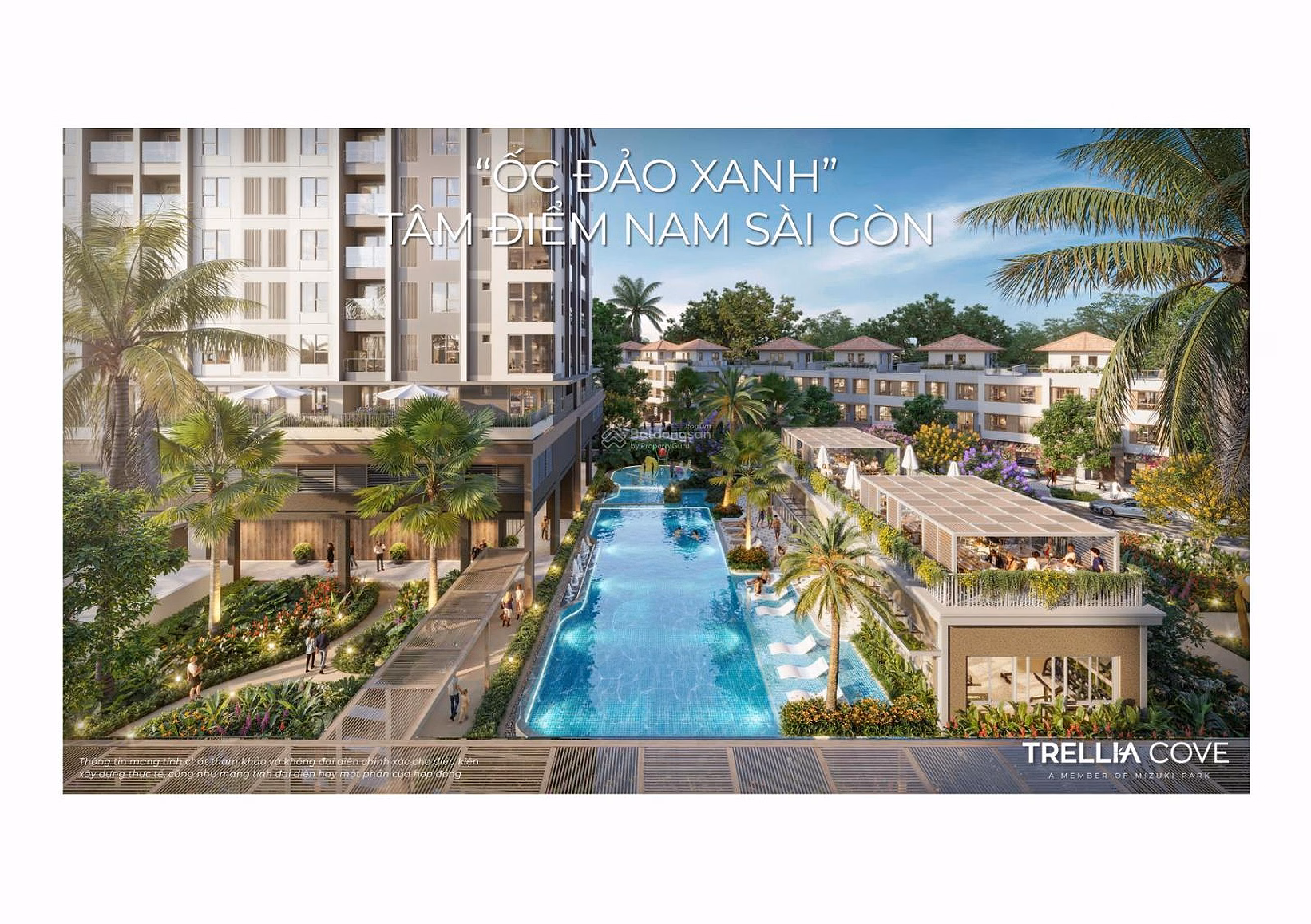 Nam Long Investment Floor - Choose a good location - Shopping cart 2 bedrooms 2 bathrooms at the best price Trellia Cove has VAT 5.2 billion