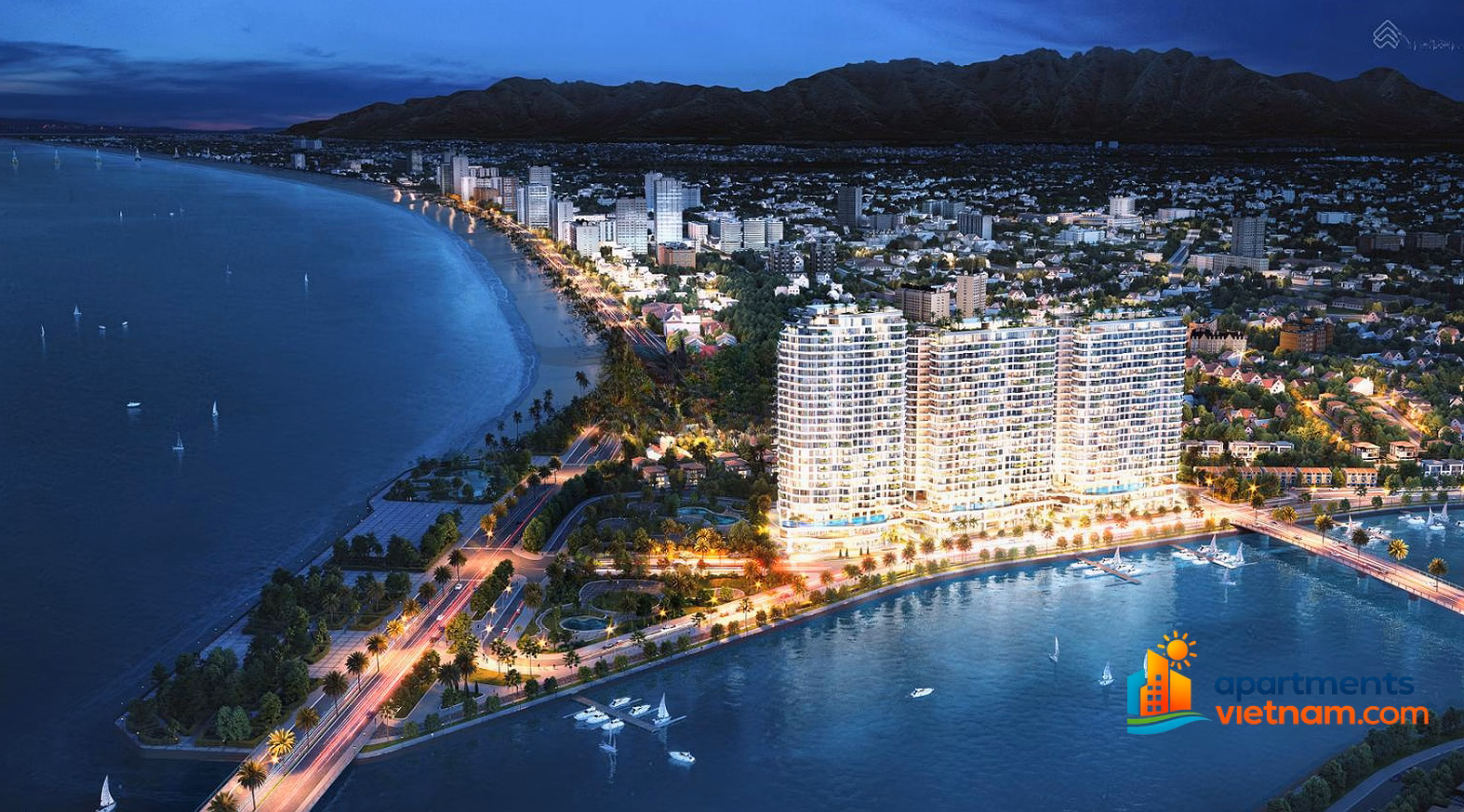 Rare! The Welltone Luxury Residence is a central beach apartment in Nha Trang, long-term ownership