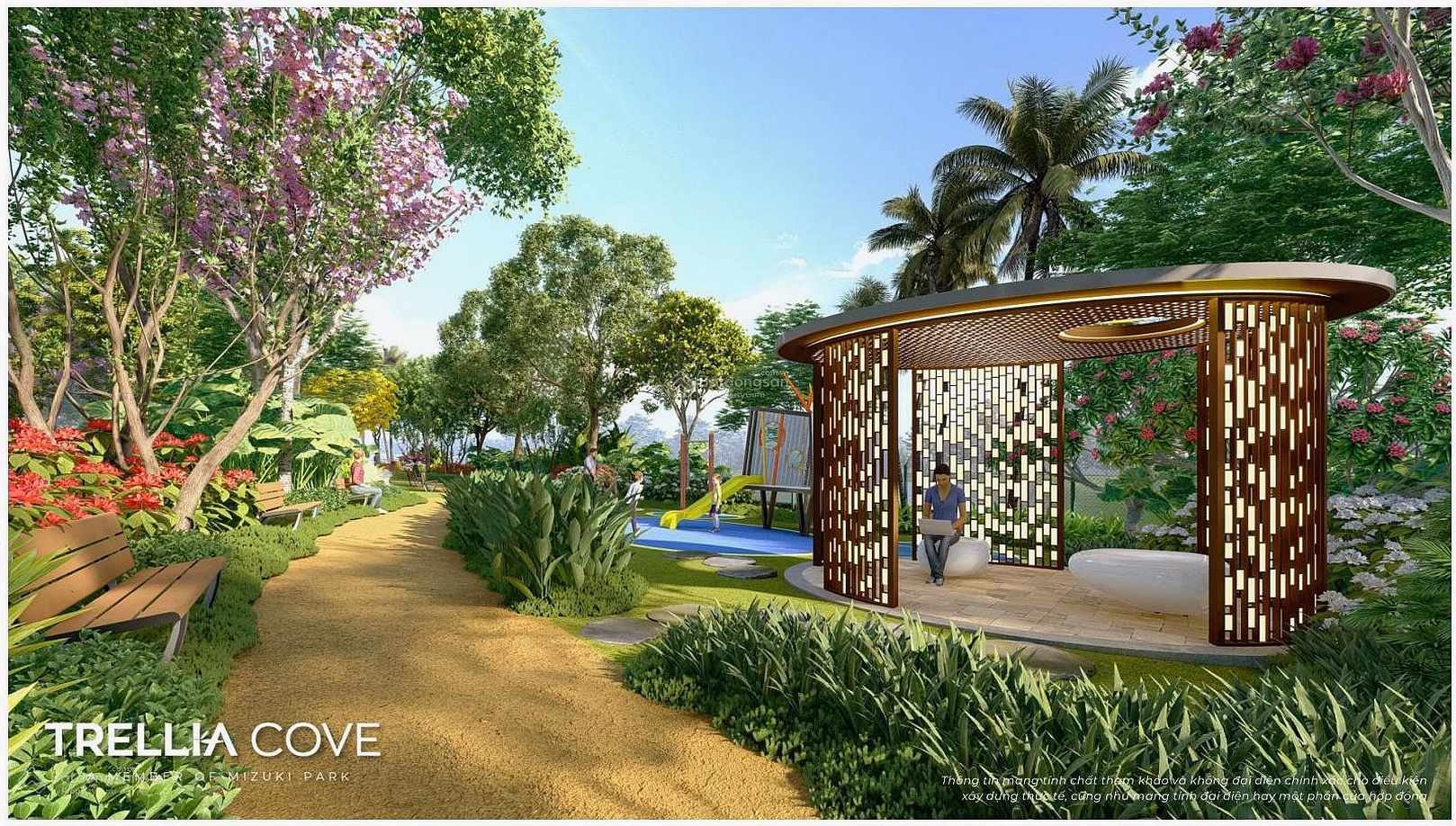 Nam Long Investment Floor - Choose a nice location - Shopping cart 3 bedrooms 2 bathrooms with best price Trellia Cove has VAT 7.1 billion