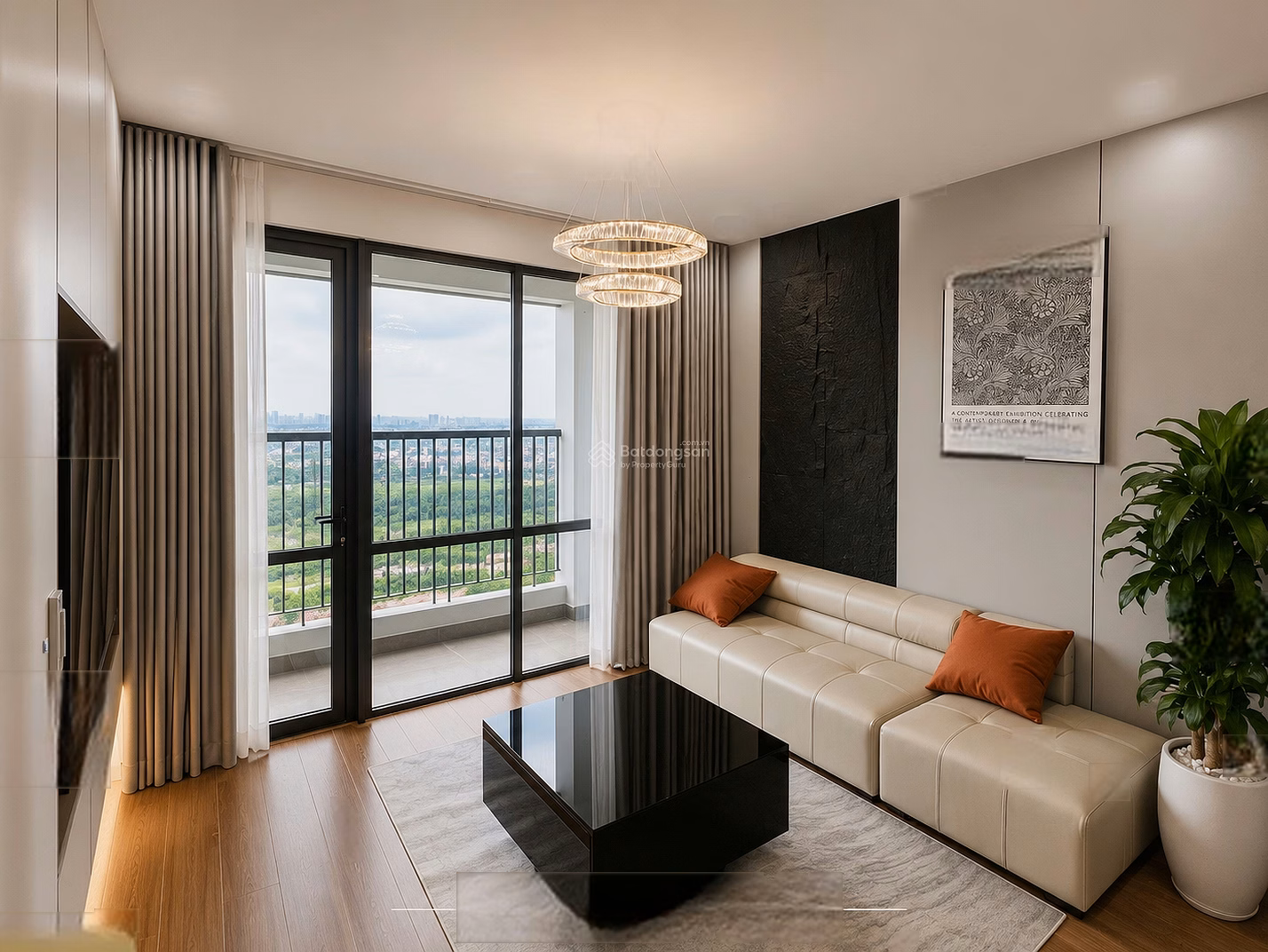 Contract expires, family rents 62m 2-bedroom apartment for only 10 million at Iris Garden apartment