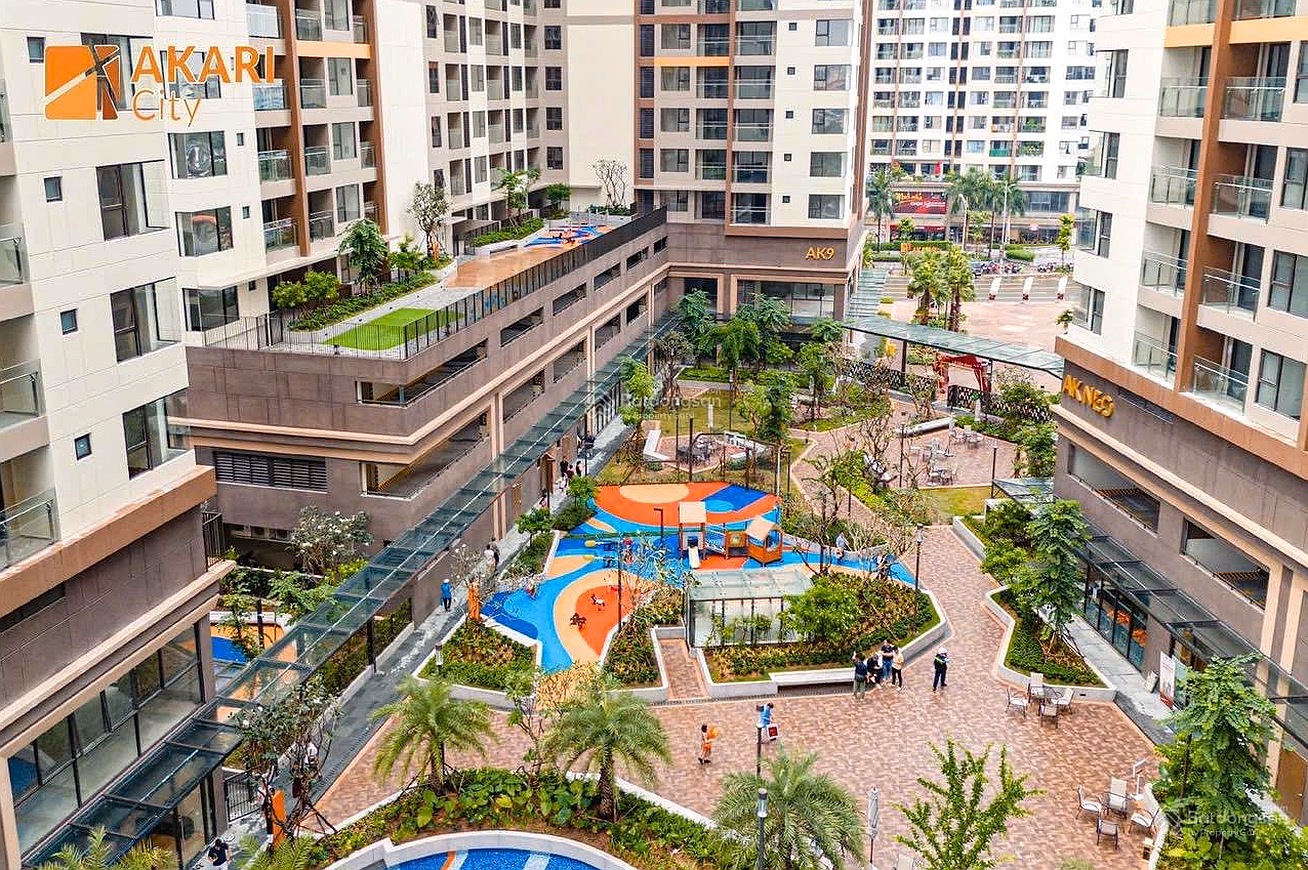 Selling Akari City apartment, 61m2 fully furnished, pink book ready to transfer immediately, rental 12 million/month