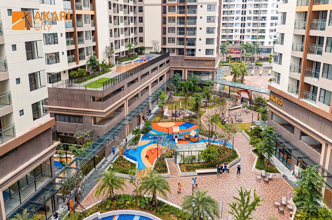 Buy and sell Akari City apartments with private pink book, densely populated, easy to invest and exploit for immediate rent