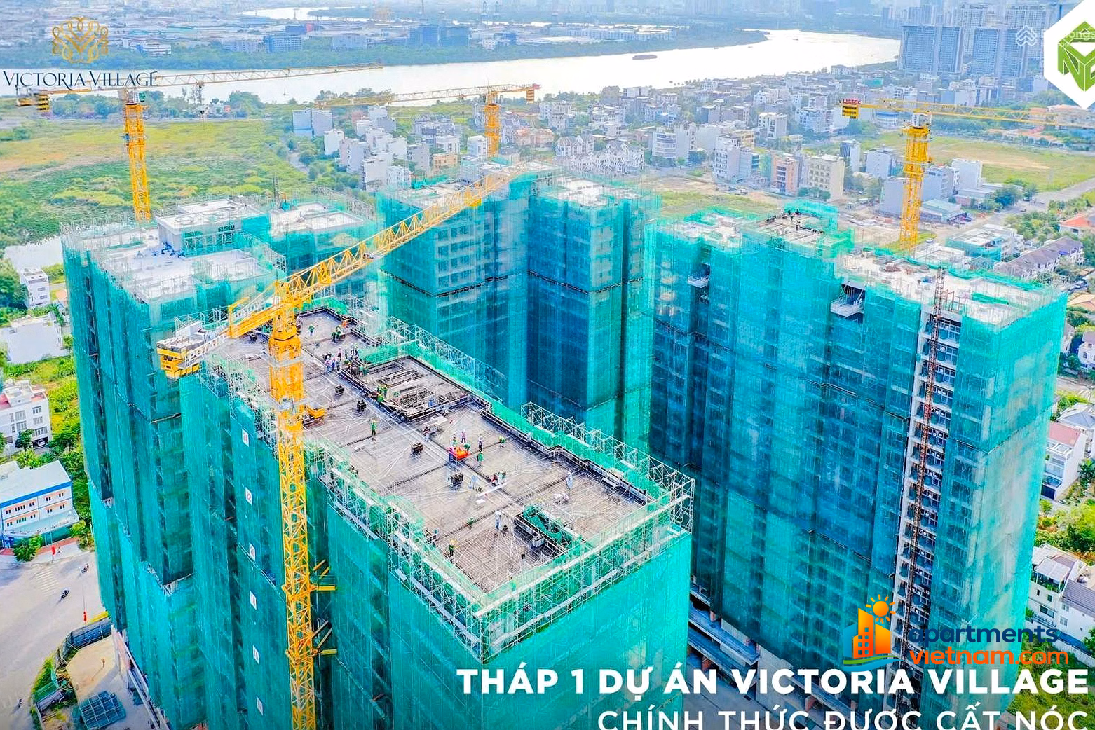(Real news) Victoria Village apartment, nice apartment, good price - Direct support from the investor