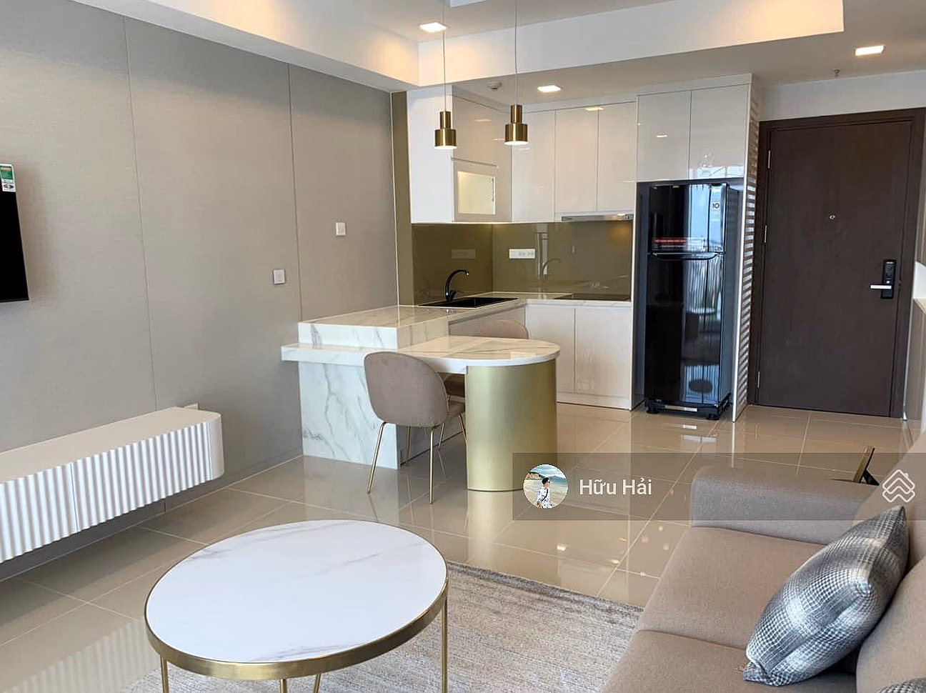 Spacious 1 bedroom for rent for only 13.5 million DT 52m2 at Botanica Premier (Novaland)