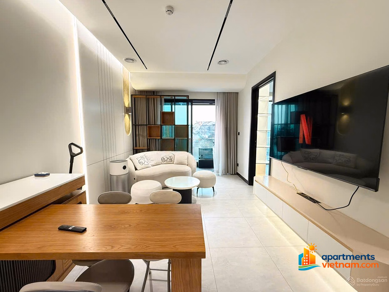 Rent 2 bedrooms, 2 bathrooms, 74m2 balcony, river view, 100% new high-end apartment - Ben Van Don, district 4, close to Q1, Q3, contact 0775 924 ***