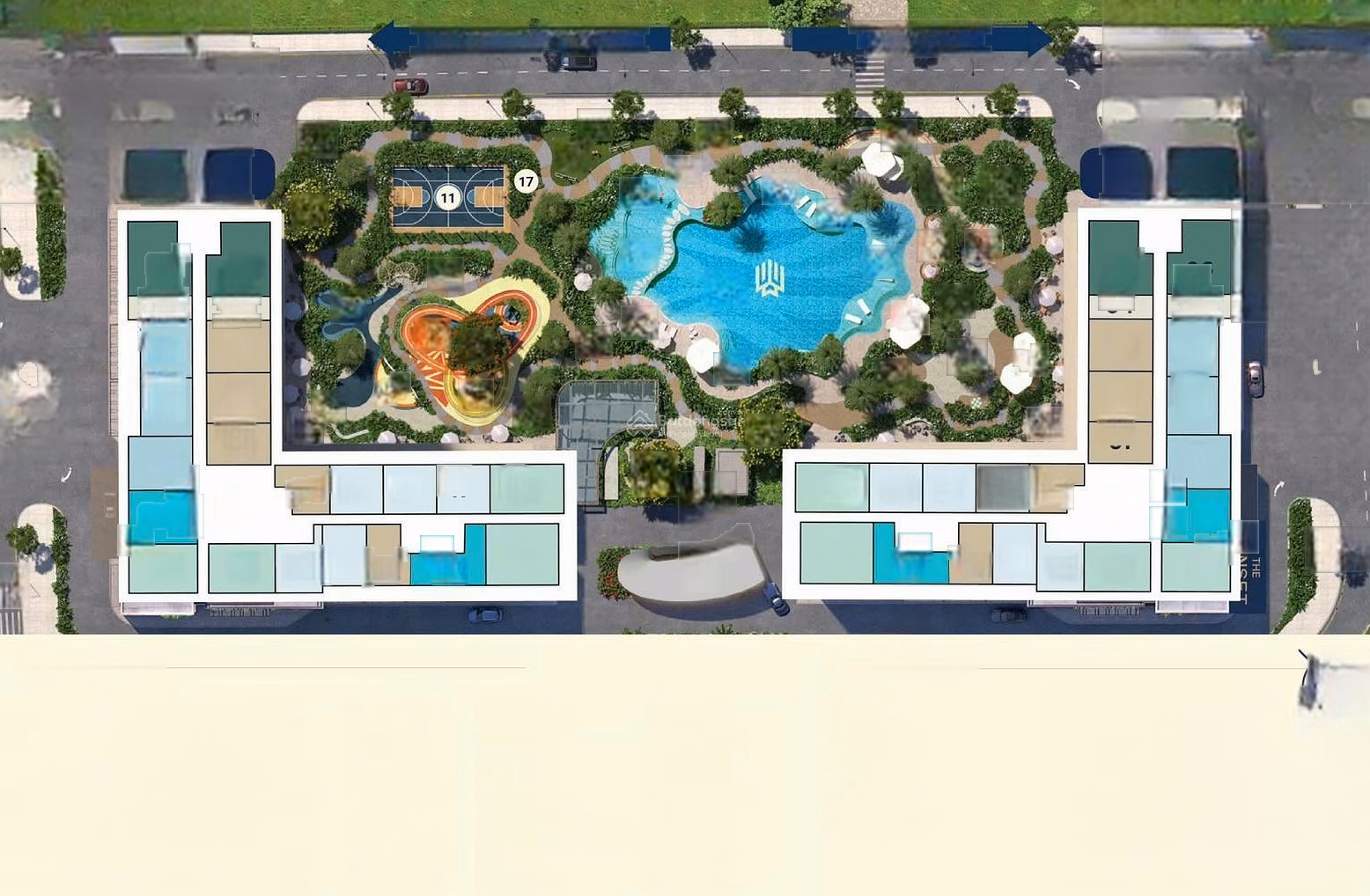 1 bedroom apartment with good price in Masteri Grand Avenue market, low floor with progress payment and swimming pool view
