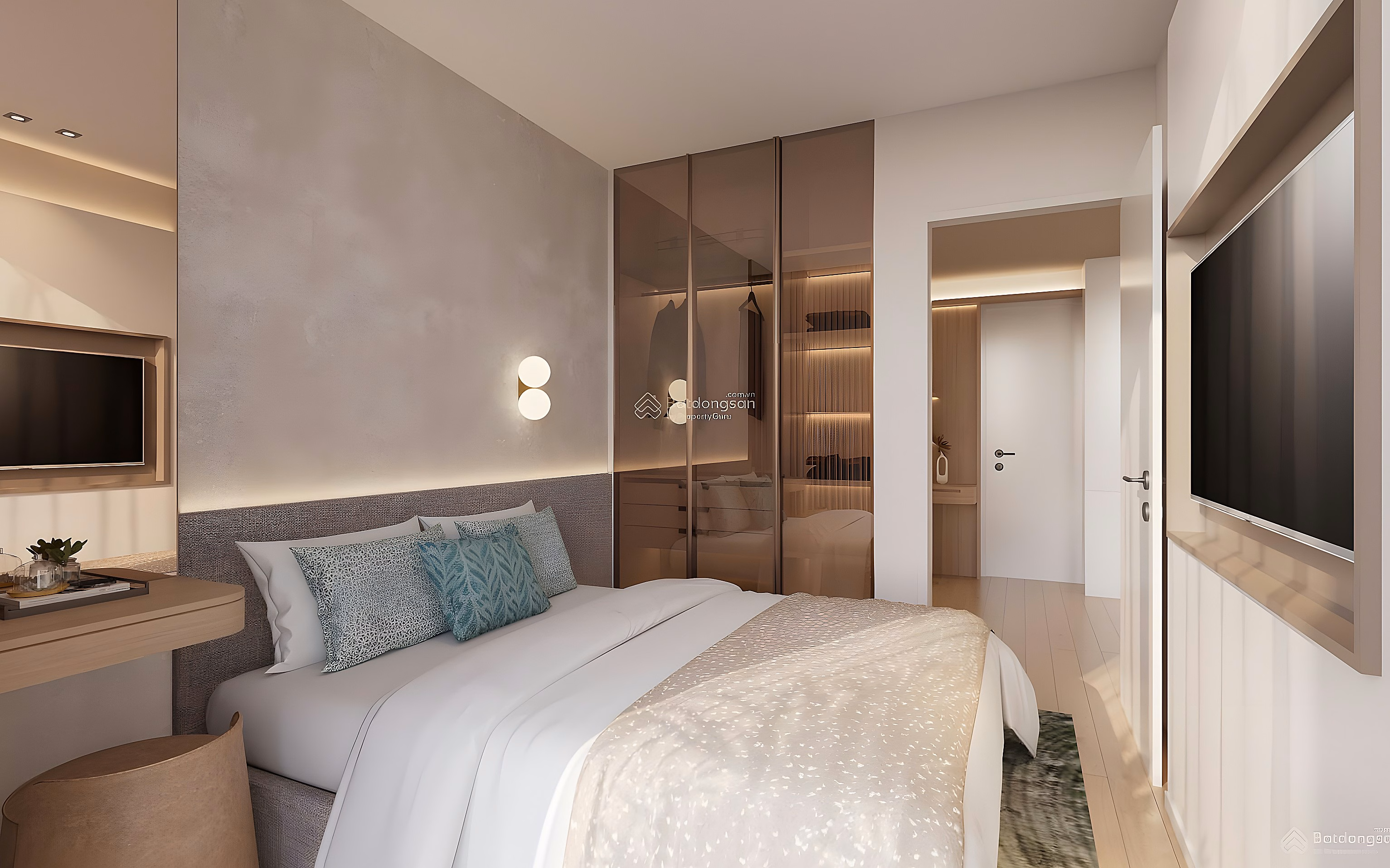 Urgent sale of 1 bedroom apartment + 1 balcony with sea view, best price at Meyhomes Phu Quoc