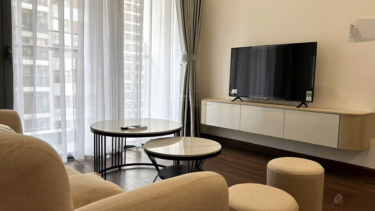 Apartment for rent with 2 bedrooms, 2 bathrooms (63m2), H1 Masterise Waterfront building, Vinhomes Ocean Park Gia Lam, Hanoi