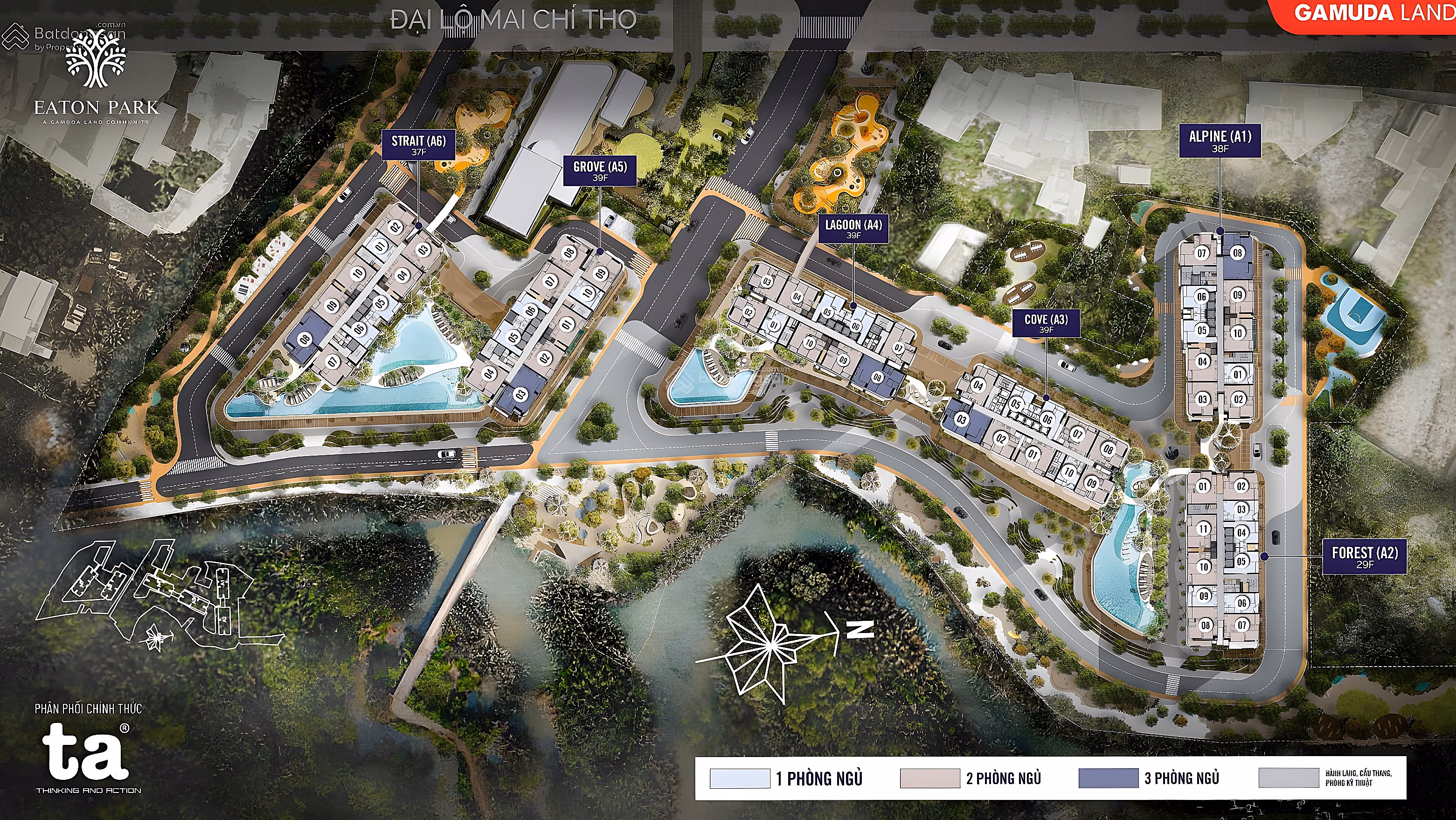 Eaton Park - I specialize in hunting for original apartments to cut losses (55m2 - 7.1 billion)(75m2 - 10 billion)(103m2 - 16 billion)