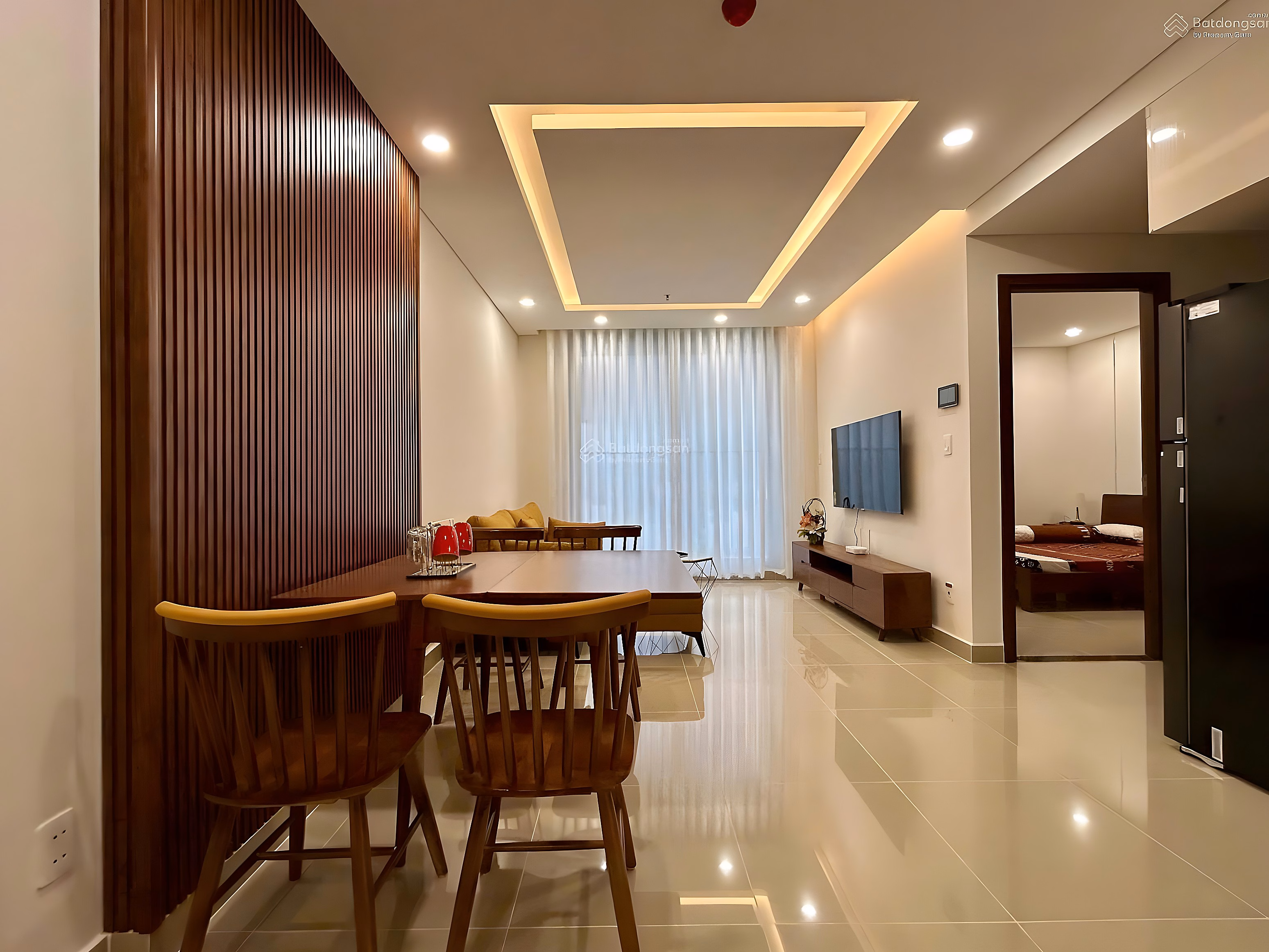 Apartment for rent CT2 - VCN Phuoc Long - Nha Trang City Center. 72m2 (2 bedrooms - 2 bathrooms). Full interior