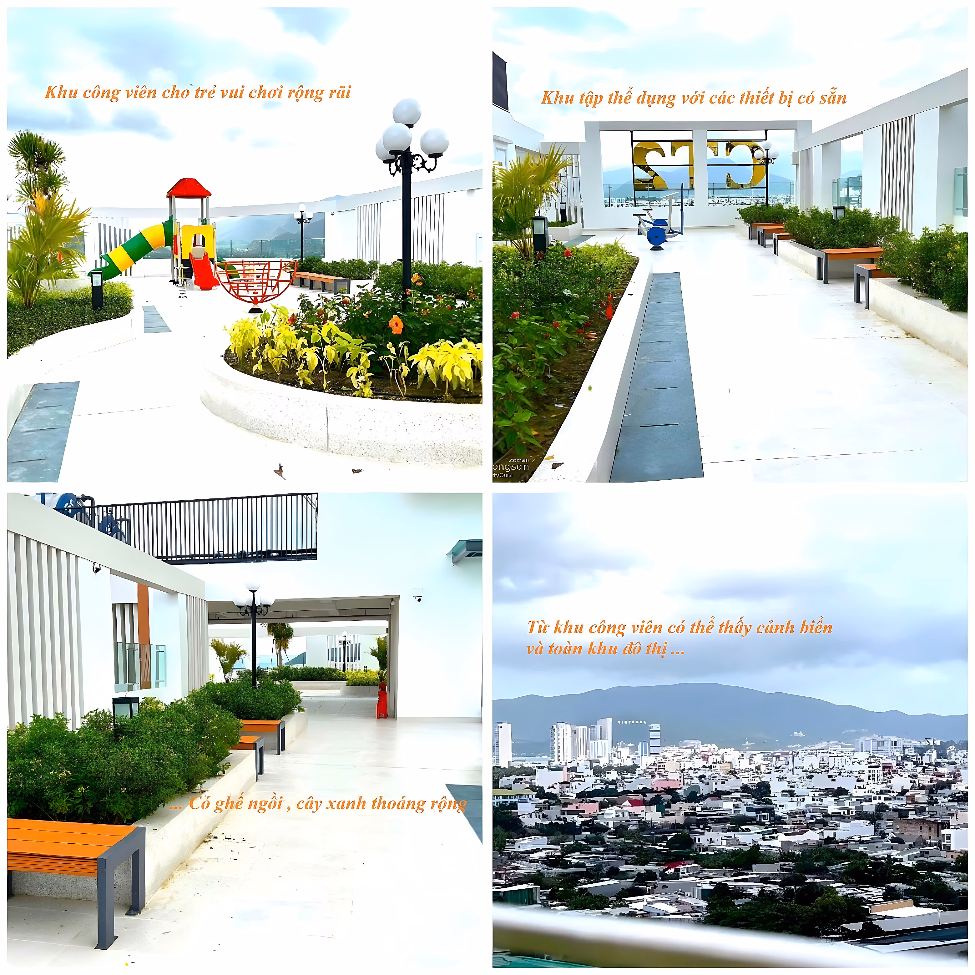 Apartment for rent CT2 - VCN Phuoc Long - Nha Trang City Center. 72m2 (2 bedrooms - 2 bathrooms). Full interior