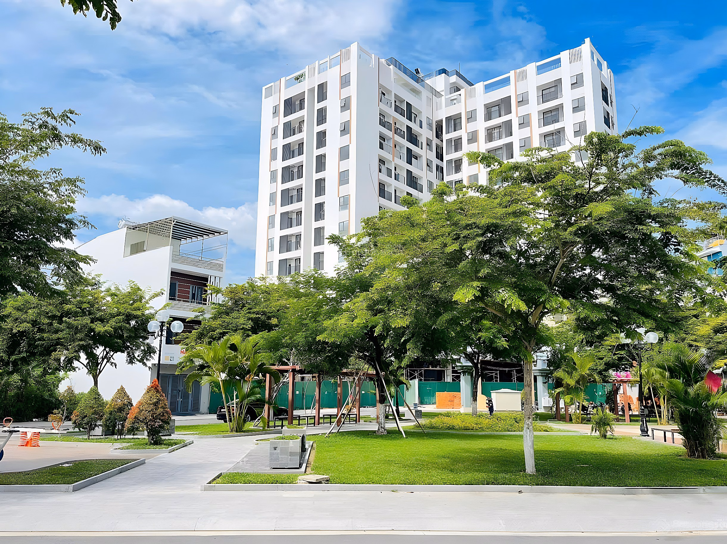 Apartment for rent CT2 - VCN Phuoc Long - Nha Trang City Center. 72m2 (2 bedrooms - 2 bathrooms). Full interior