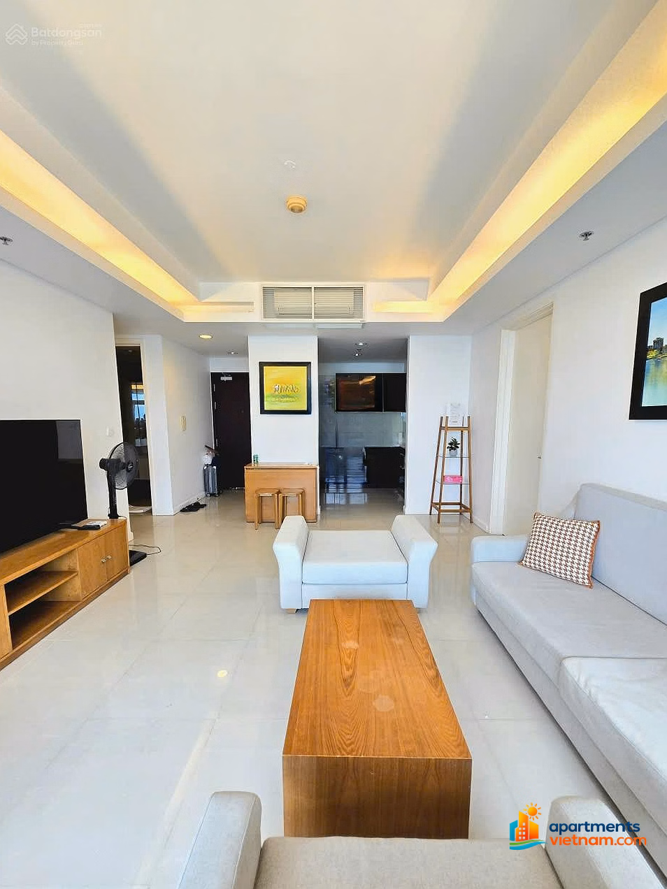 Large 2-bedroom apartment for rent - fully furnished - high floor, view of Han River Bridge