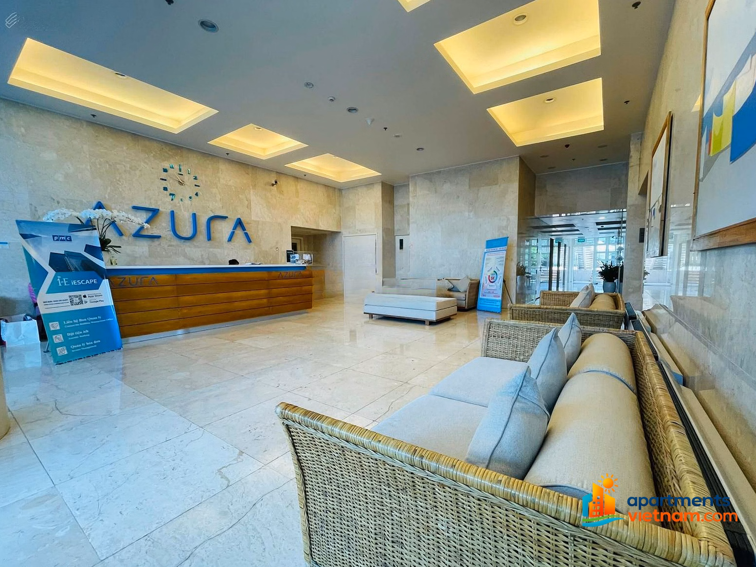 Large 2-bedroom apartment for rent - fully furnished - high floor, view of Han River Bridge