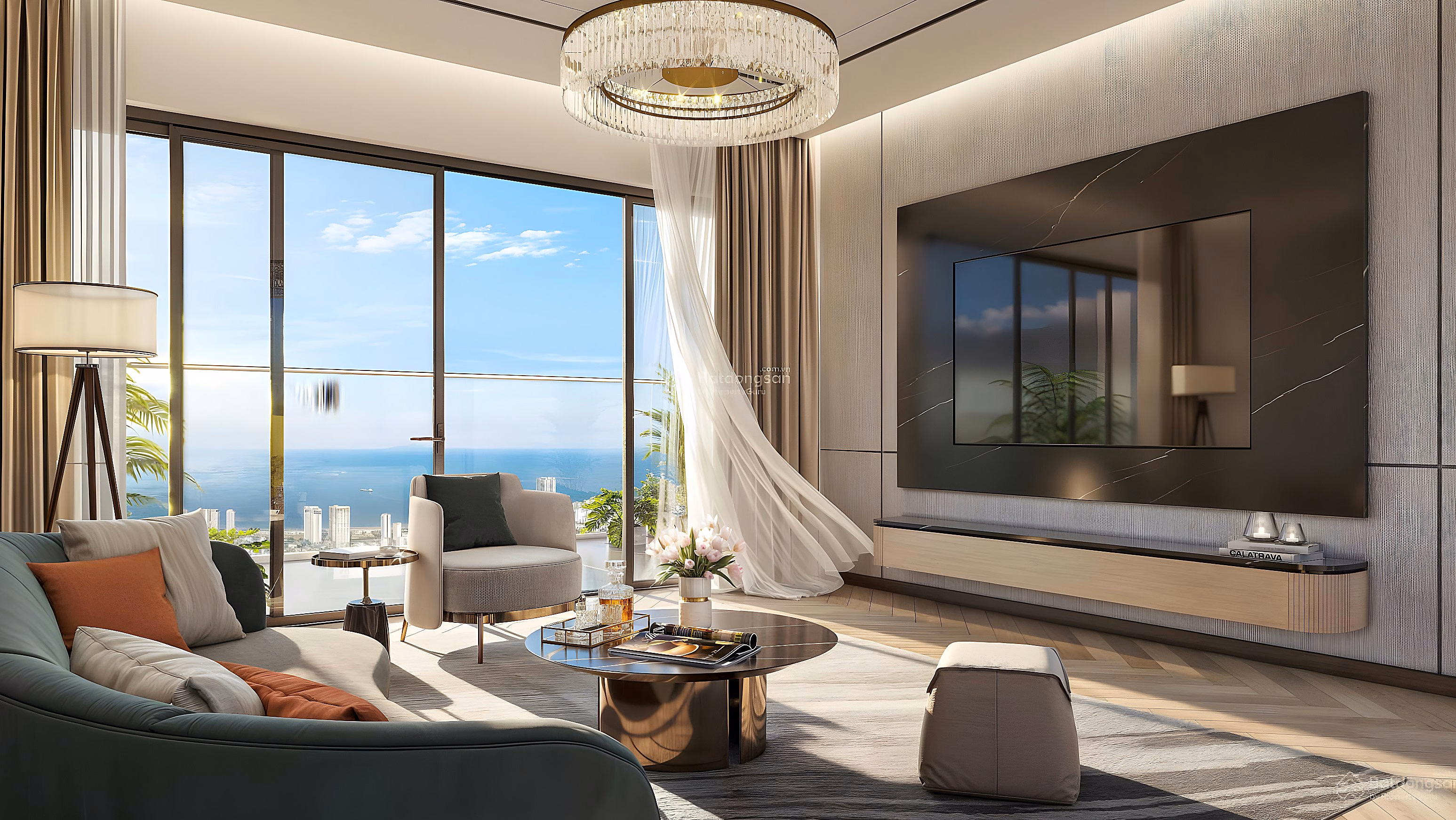 Foreign exchange rate shockingly cheaper than market 300 million - The Legend 1-bedroom apartment - Extreme fireworks view