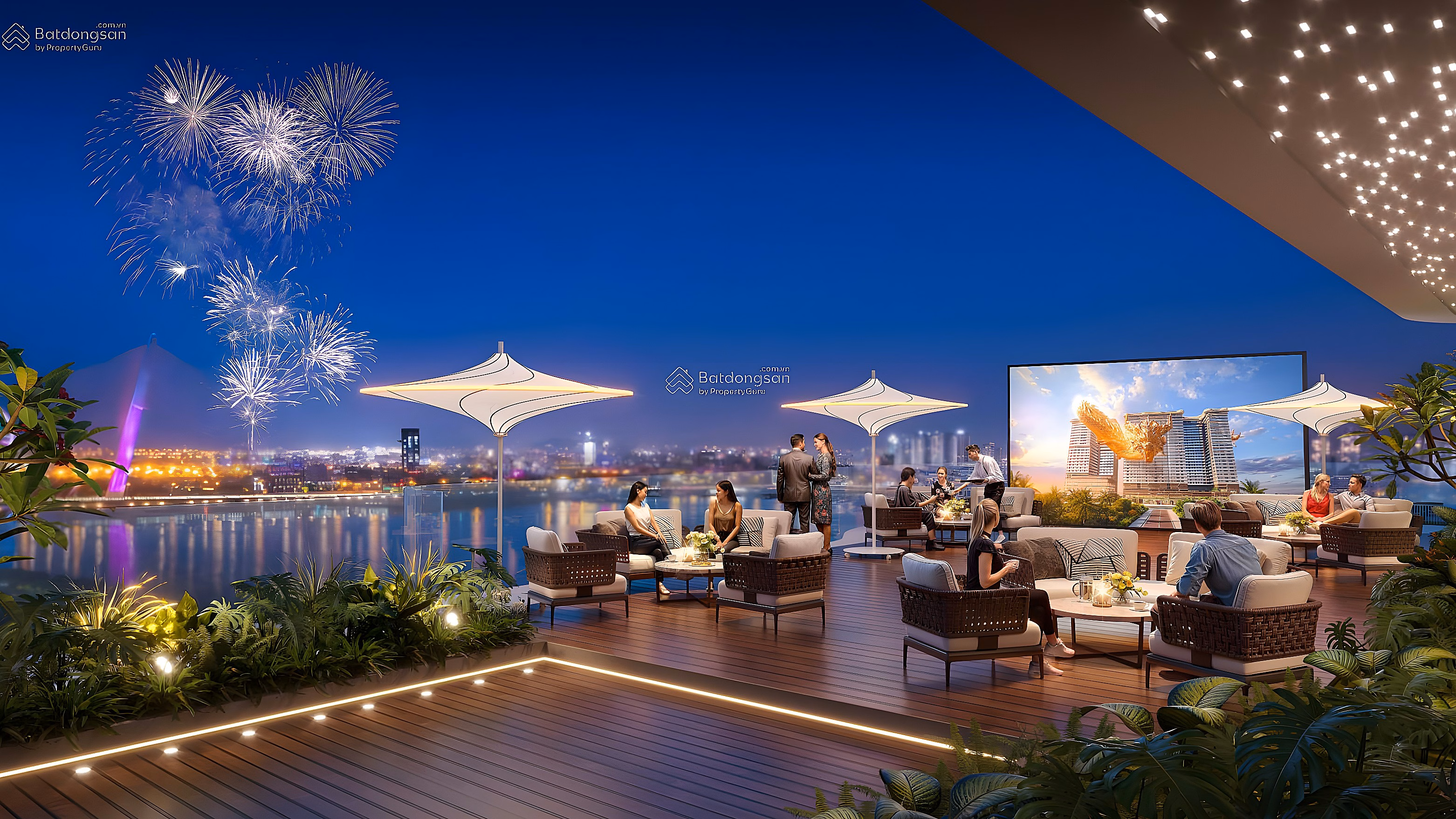 Foreign exchange rate shockingly cheaper than market 300 million - The Legend 1-bedroom apartment - Extreme fireworks view