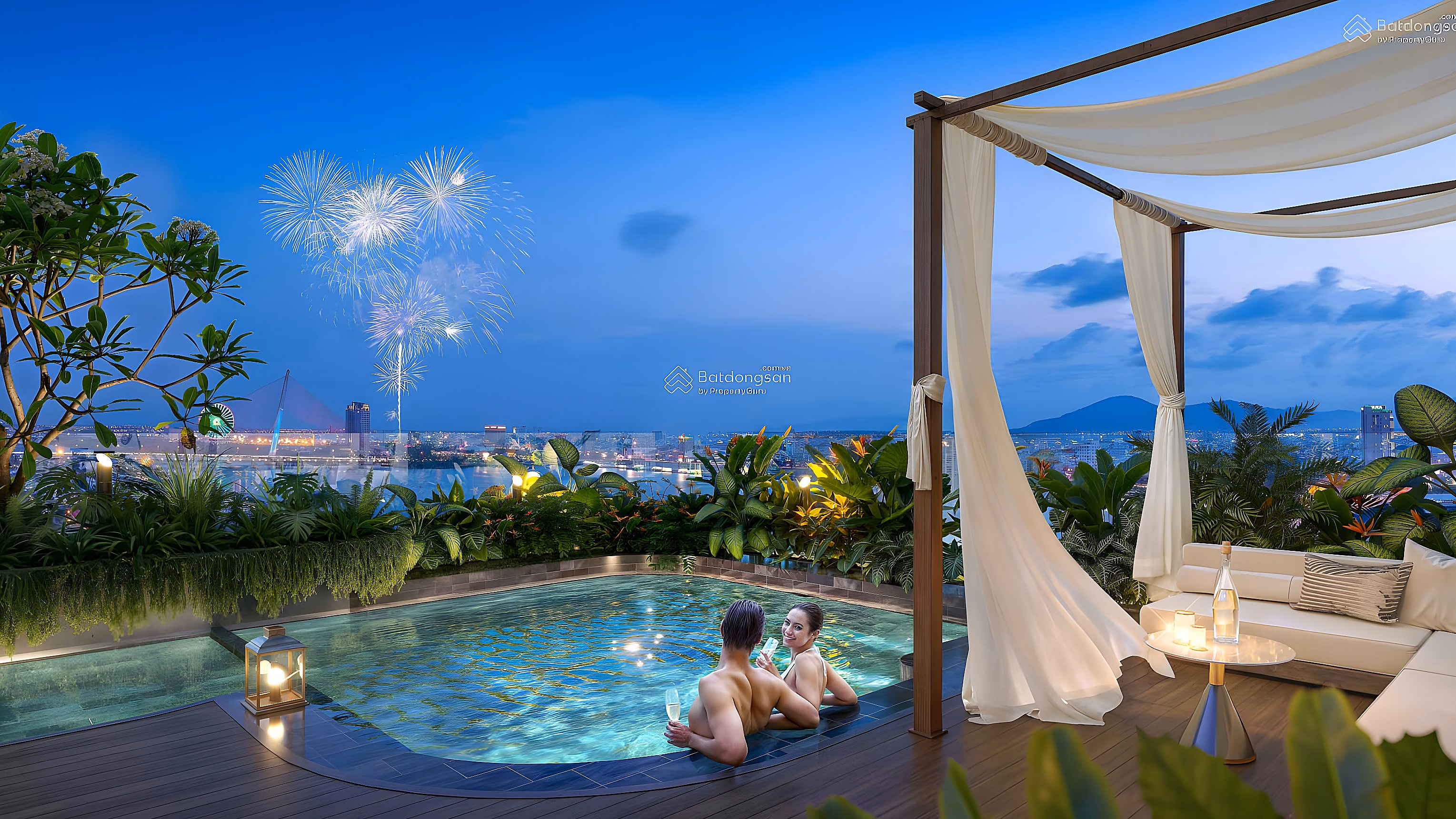 Foreign exchange rate shockingly cheaper than market 300 million - The Legend 1-bedroom apartment - Extreme fireworks view