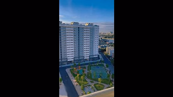 Apartment for rent on Conic Boulevard Vo Van Kiet Binh Chanh - good price 6.5 million/month with park & ​​river view