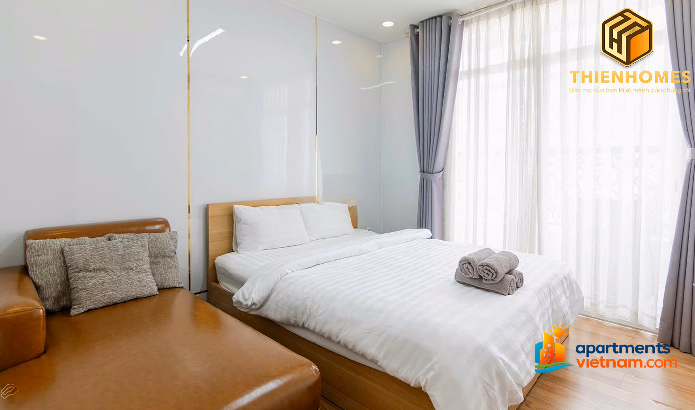 Grand Riverside for rent urgently 128m2 4 bedrooms full room, high floor with open view price 26.99 million/month***