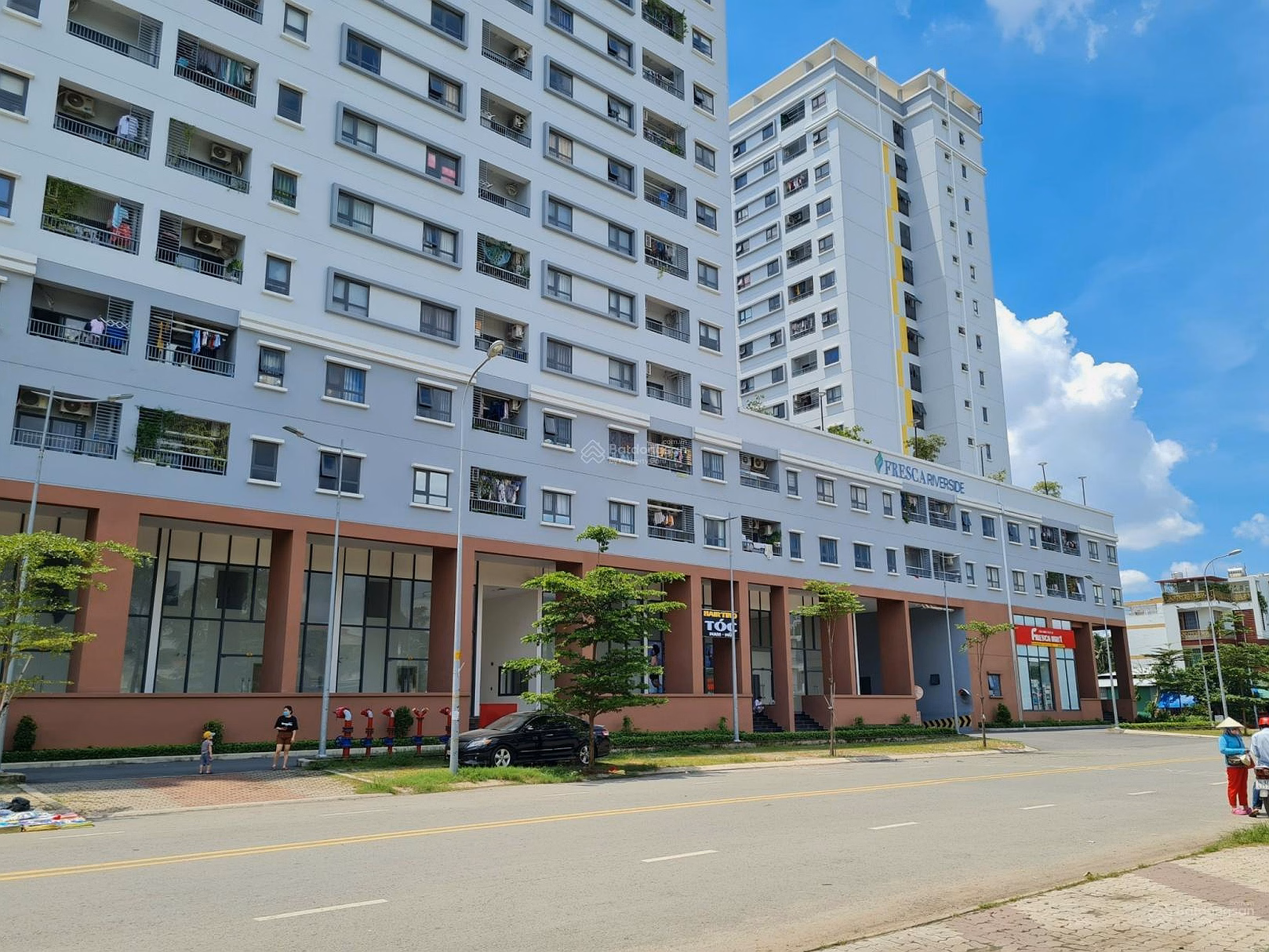 Quick sale of Fresca Riverside apartment Thu Duc wholesale market 70m2 2 bedrooms 2 bathrooms with windows, fully furnished