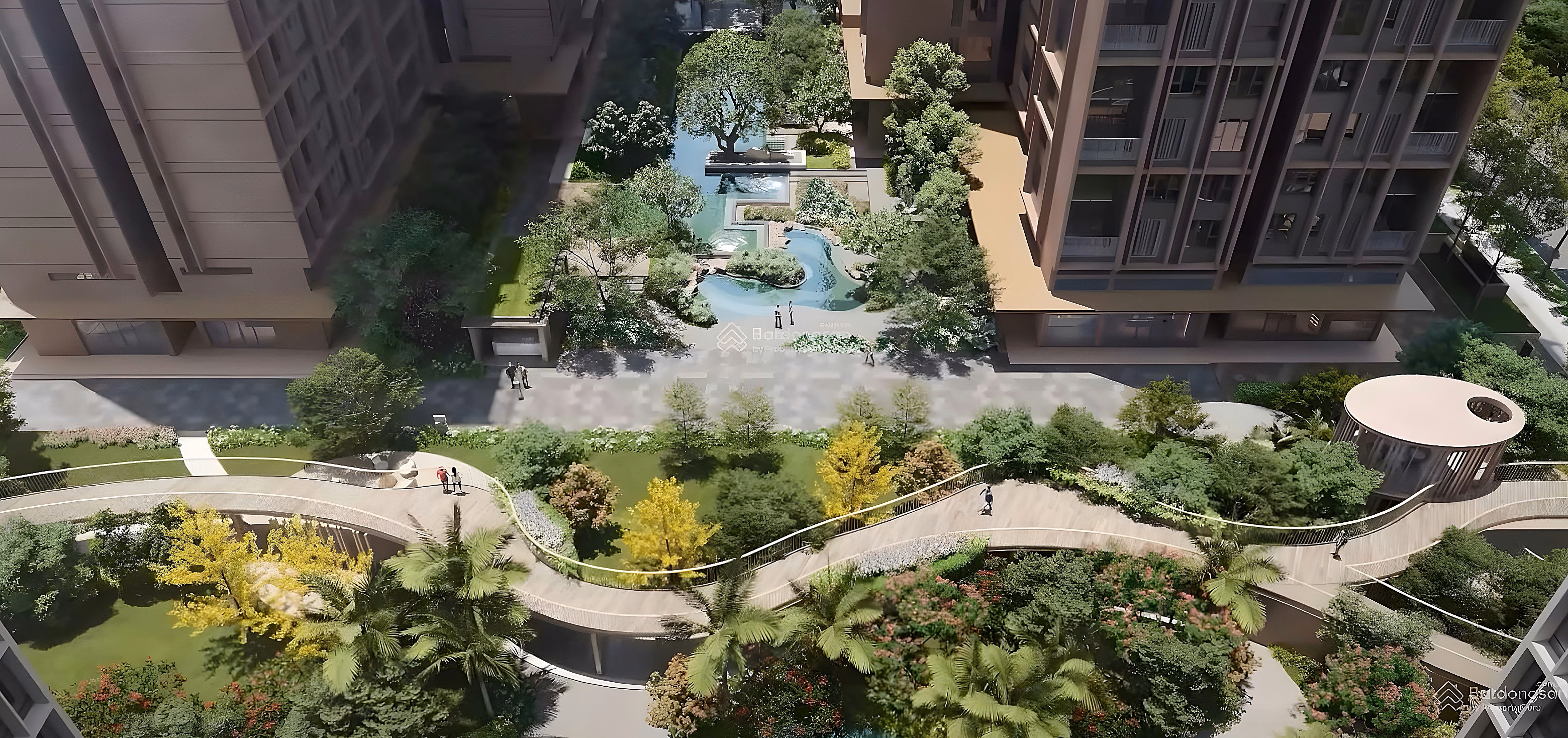 1-bedroom apartment, 42m², small financial swimming pool view, big profit, price: 3.7 billion***