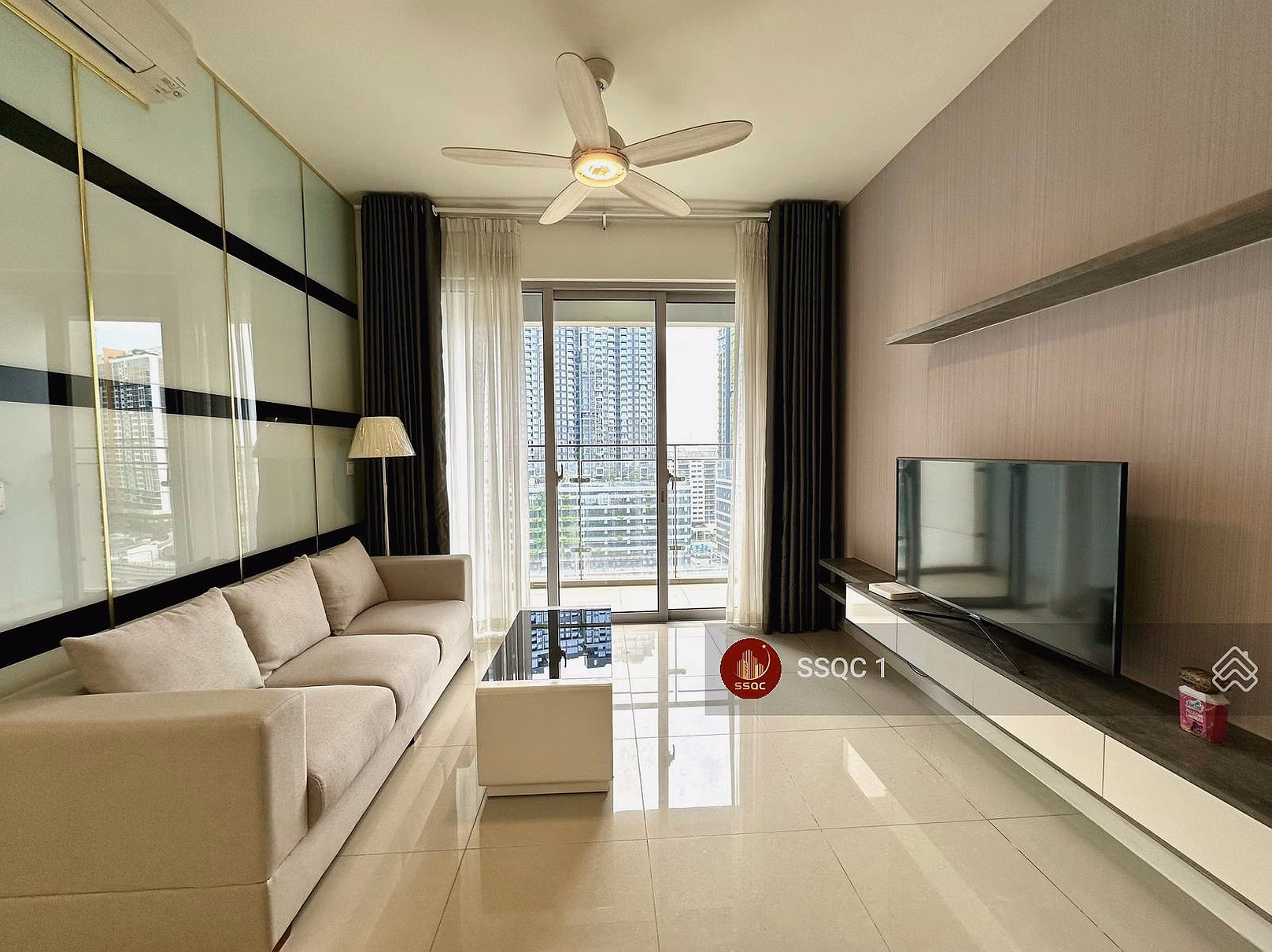 100% real news - 3-bedroom apartment, 135m2, internal view, super large balcony, super good price in Estella Heights