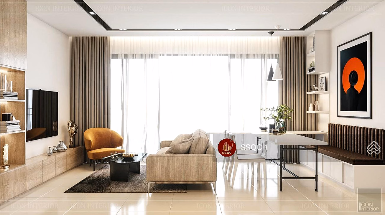 100% real news - 3-bedroom apartment, 135m2, internal view, super large balcony, super good price in Estella Heights