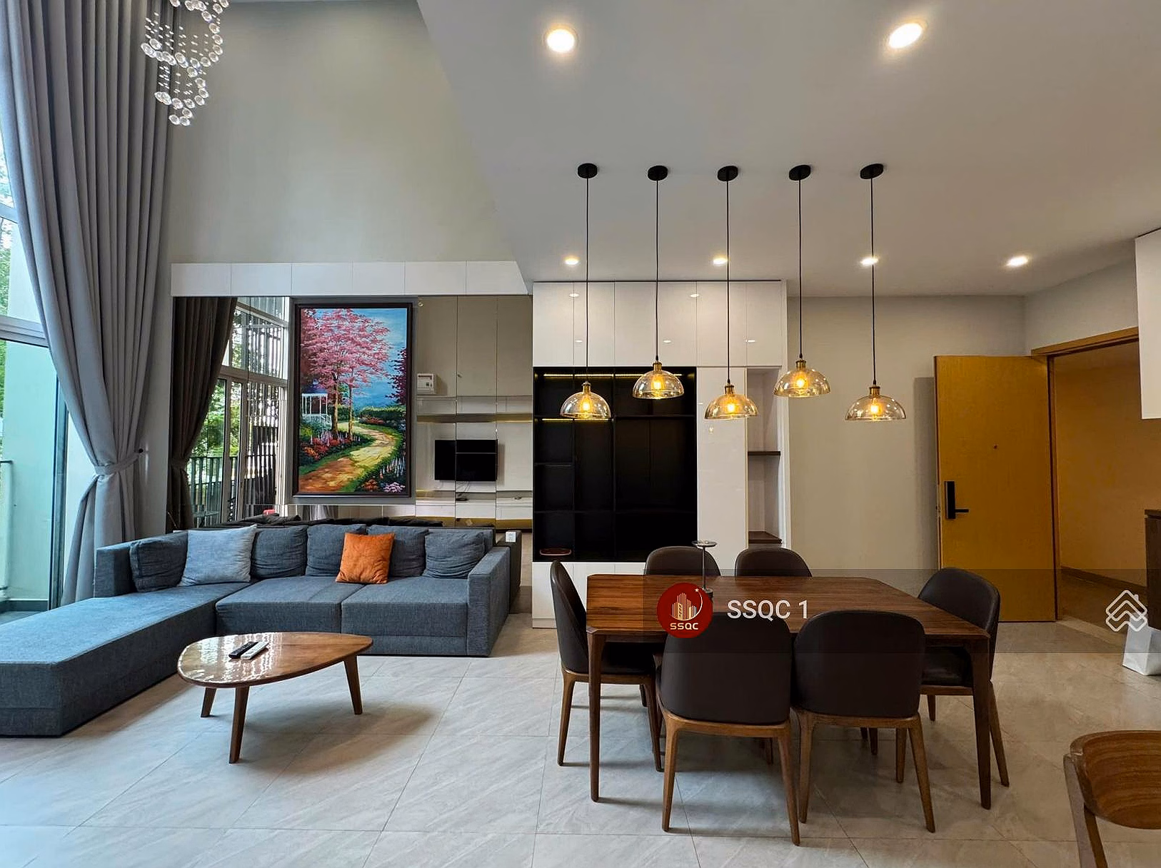 100% real news - Vista Verde apartment for sale, 3 bedrooms, large area, SPA, fully furnished, very good price in the project