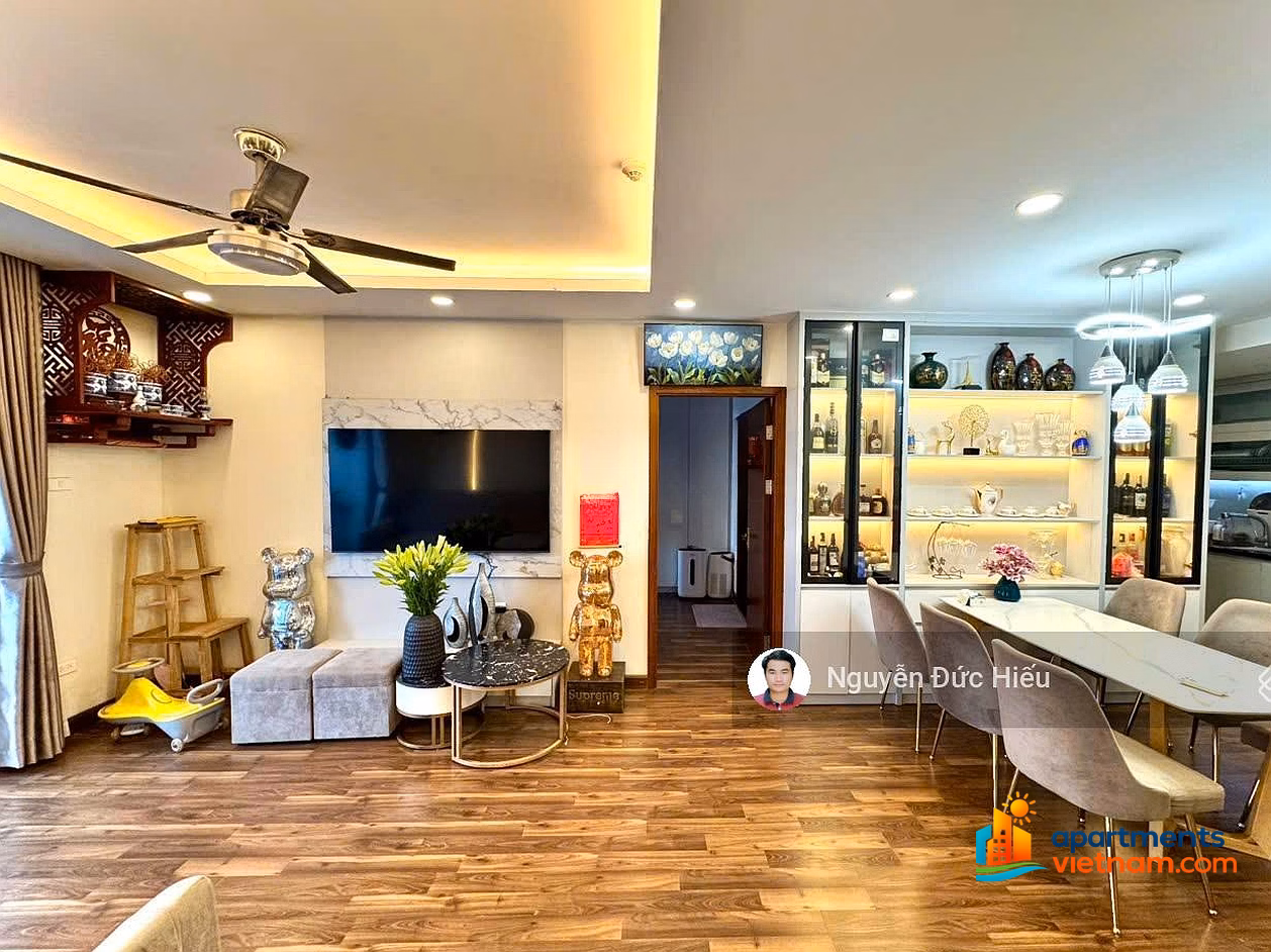 CT3 apartment for rent in Van Quan Urban Area 100m², 3 bedrooms, 2 with full furniture only 11 million/month