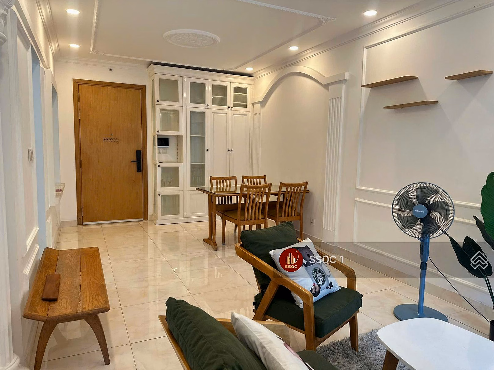 100% real news - quick update for customers beautiful 3 bedroom apartment - fully furnished - super airy view