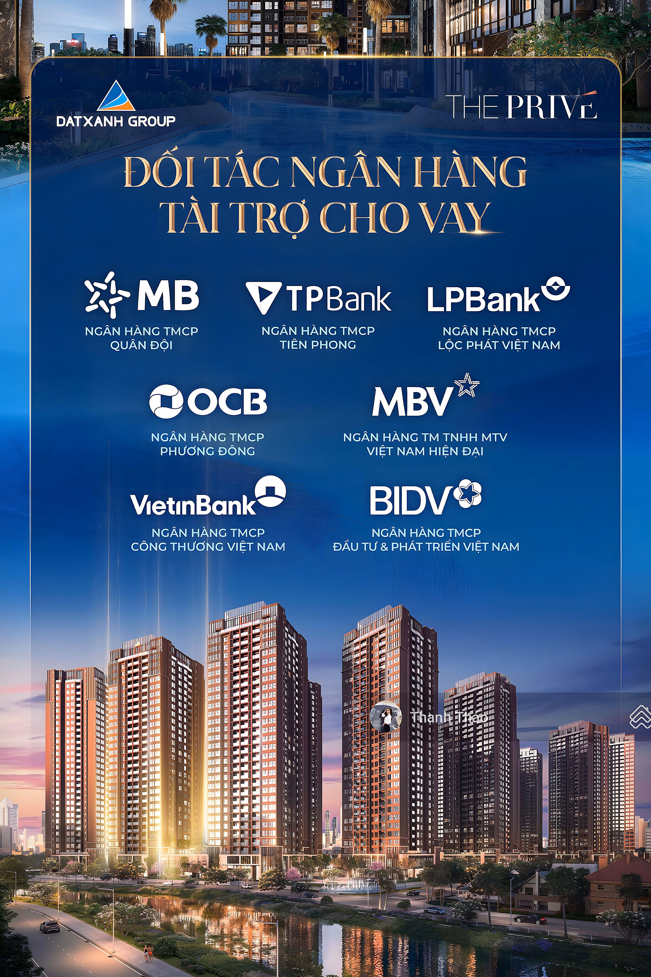 Open sale of The Privé, 15th floor, 2-bedroom apartment facing East, 8.5 billion including VAT and PBT, standard 9 billion, bank loan 9.5 billion